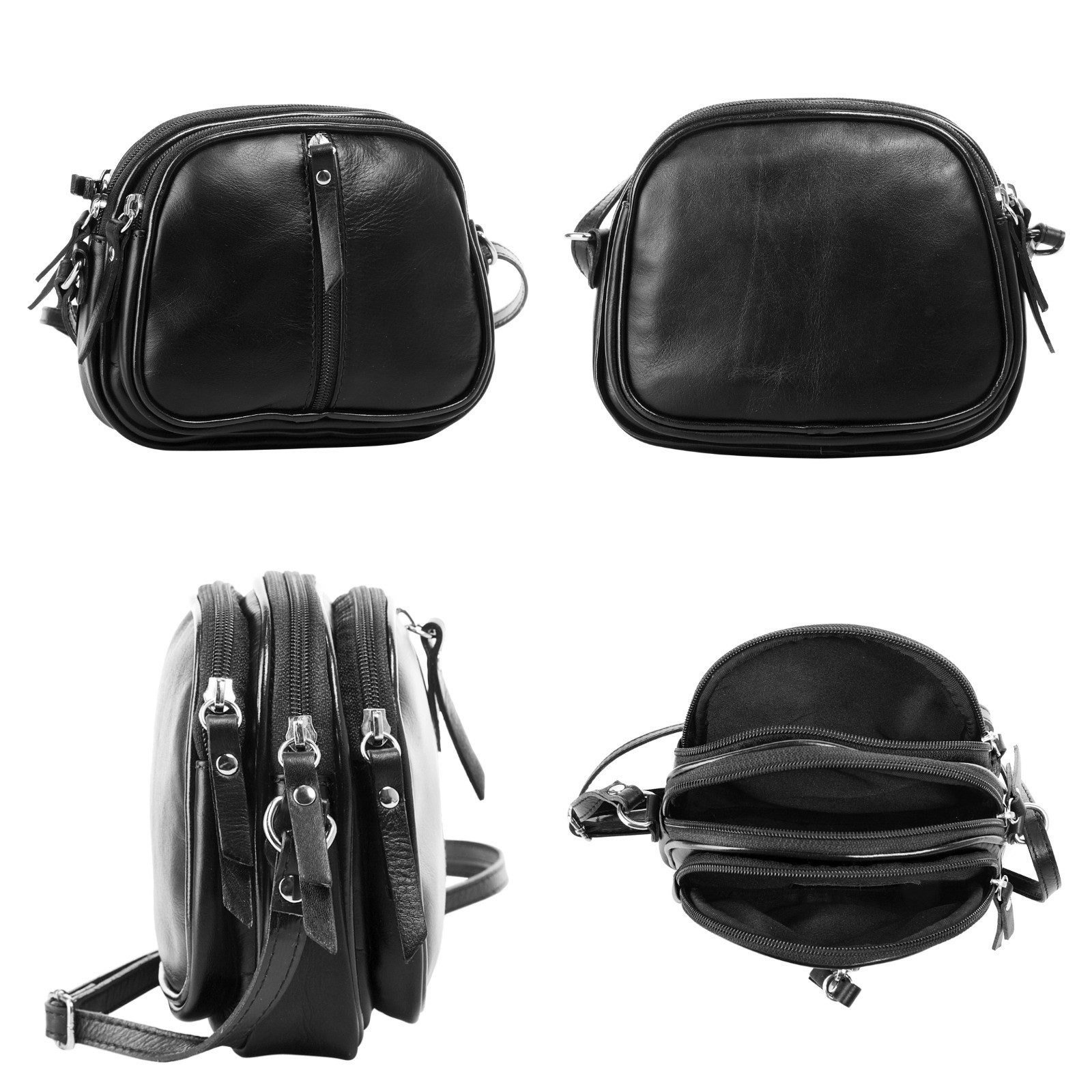 Cluty Umhängetasche, echt Leder, Made in Italy günstig online kaufen