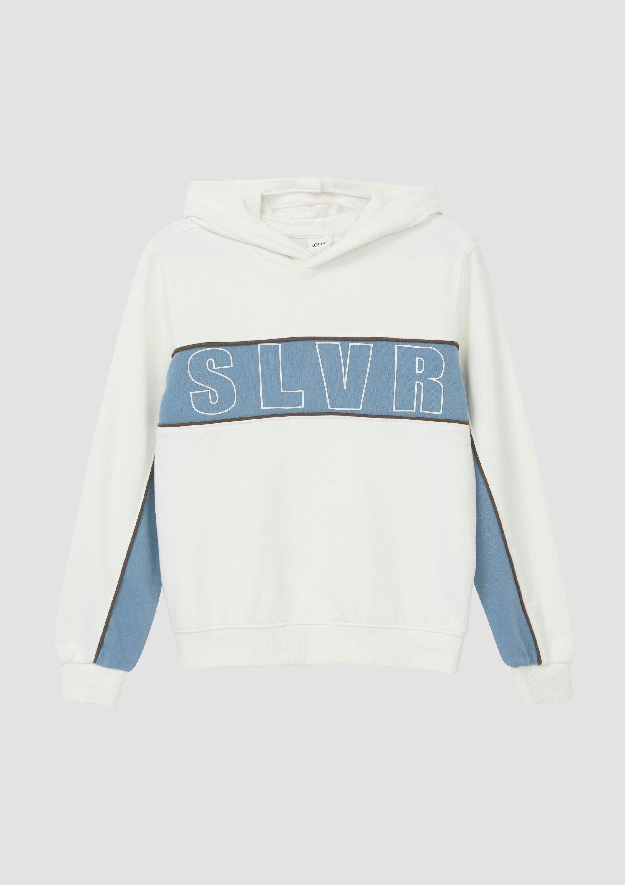 s.Oliver Sweatshirt Sweatshirt Sweatshirt mit Schriftprint