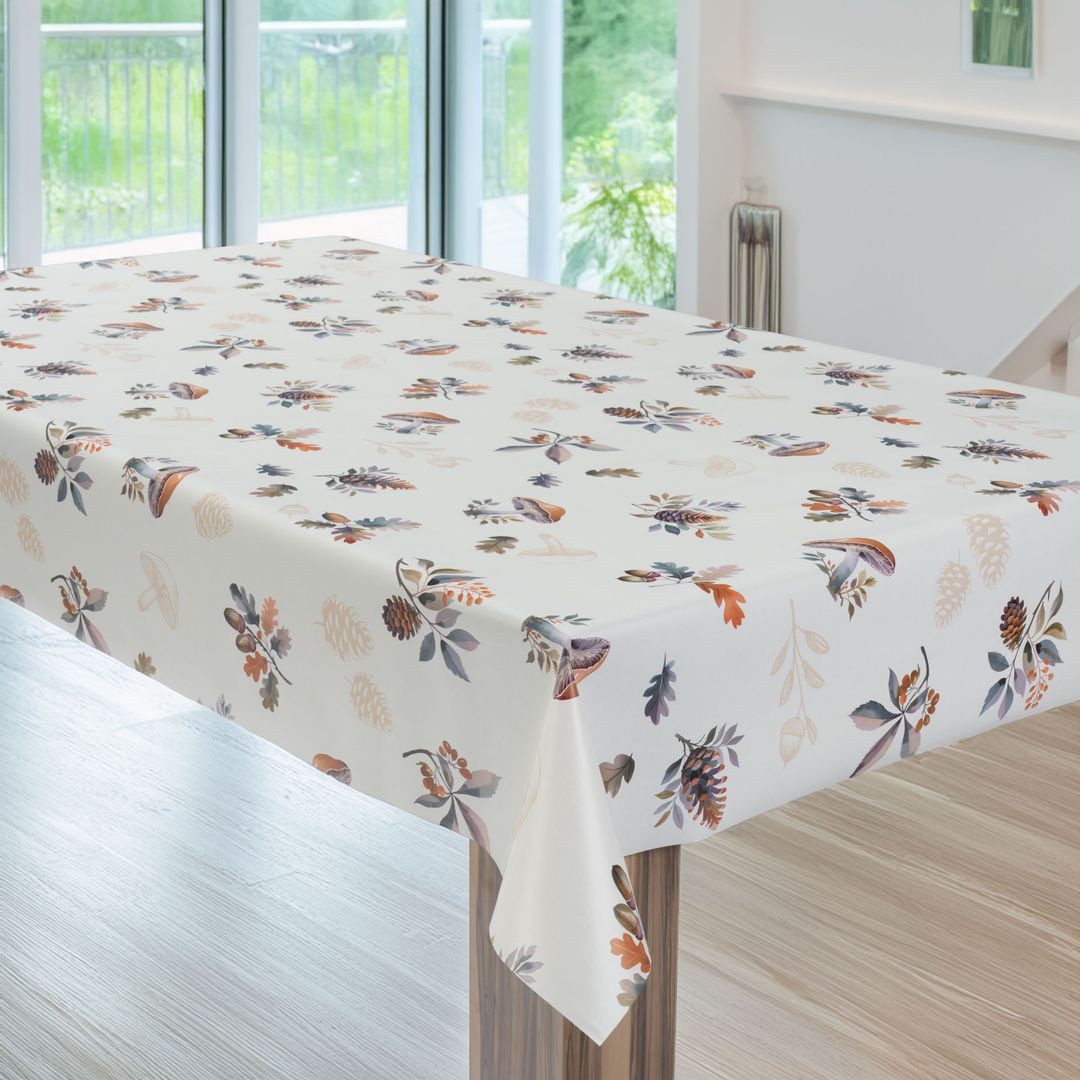 laro Tischdecke Wachstuchtischdecke Herbst Mix PVC Eckig – Bild 4 von 5