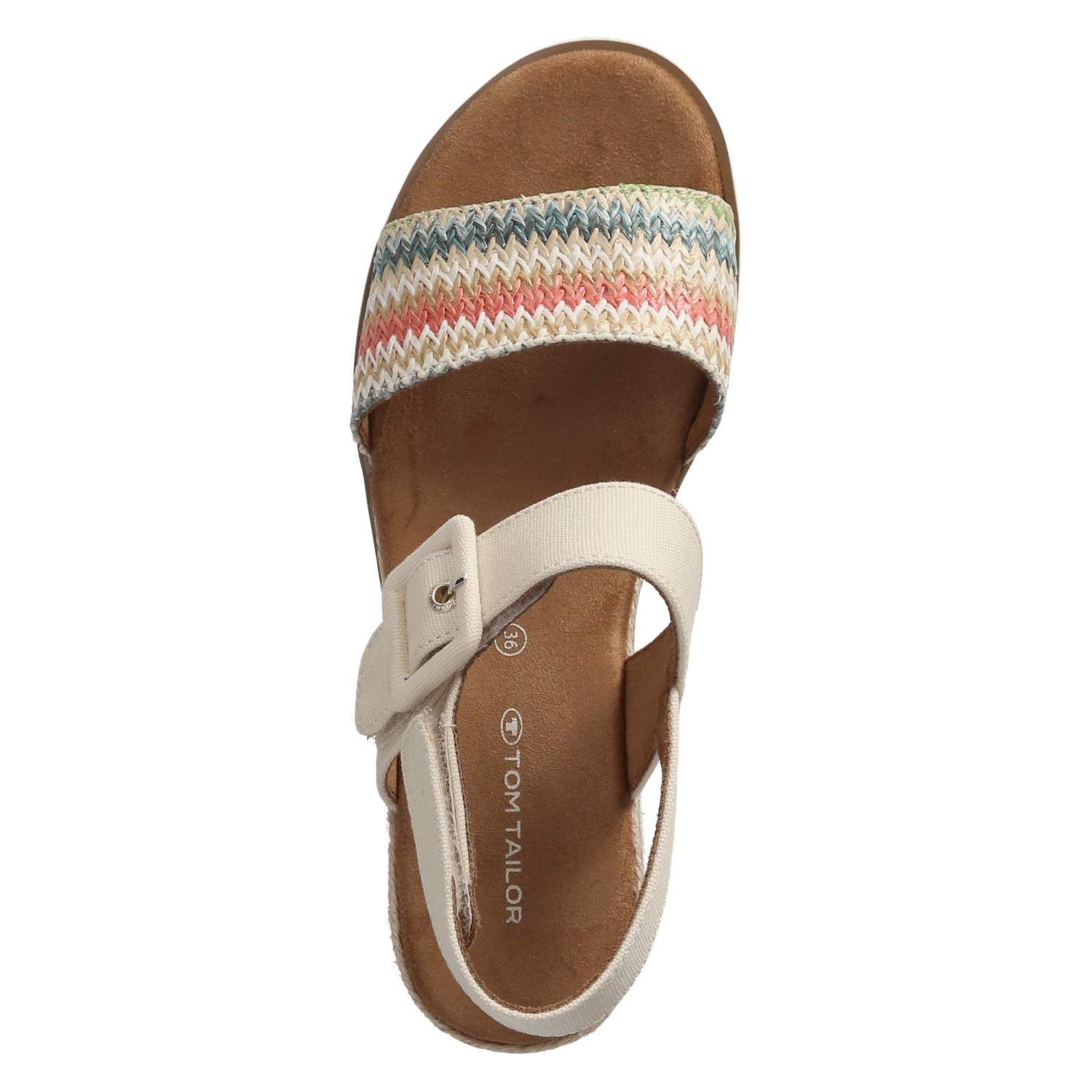 TOM TAILOR Keilsandaletten Sandalette