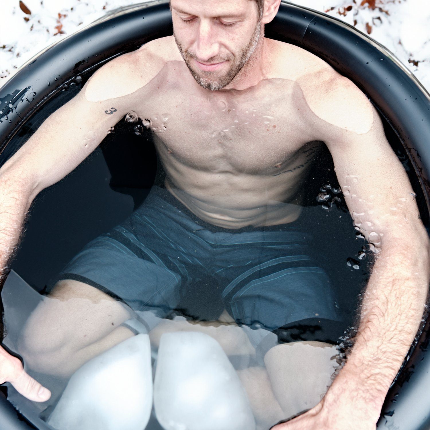 SF SUPRFIT Rundpool Ice Tub Eisbad Tonne – Bild 5 von 5
