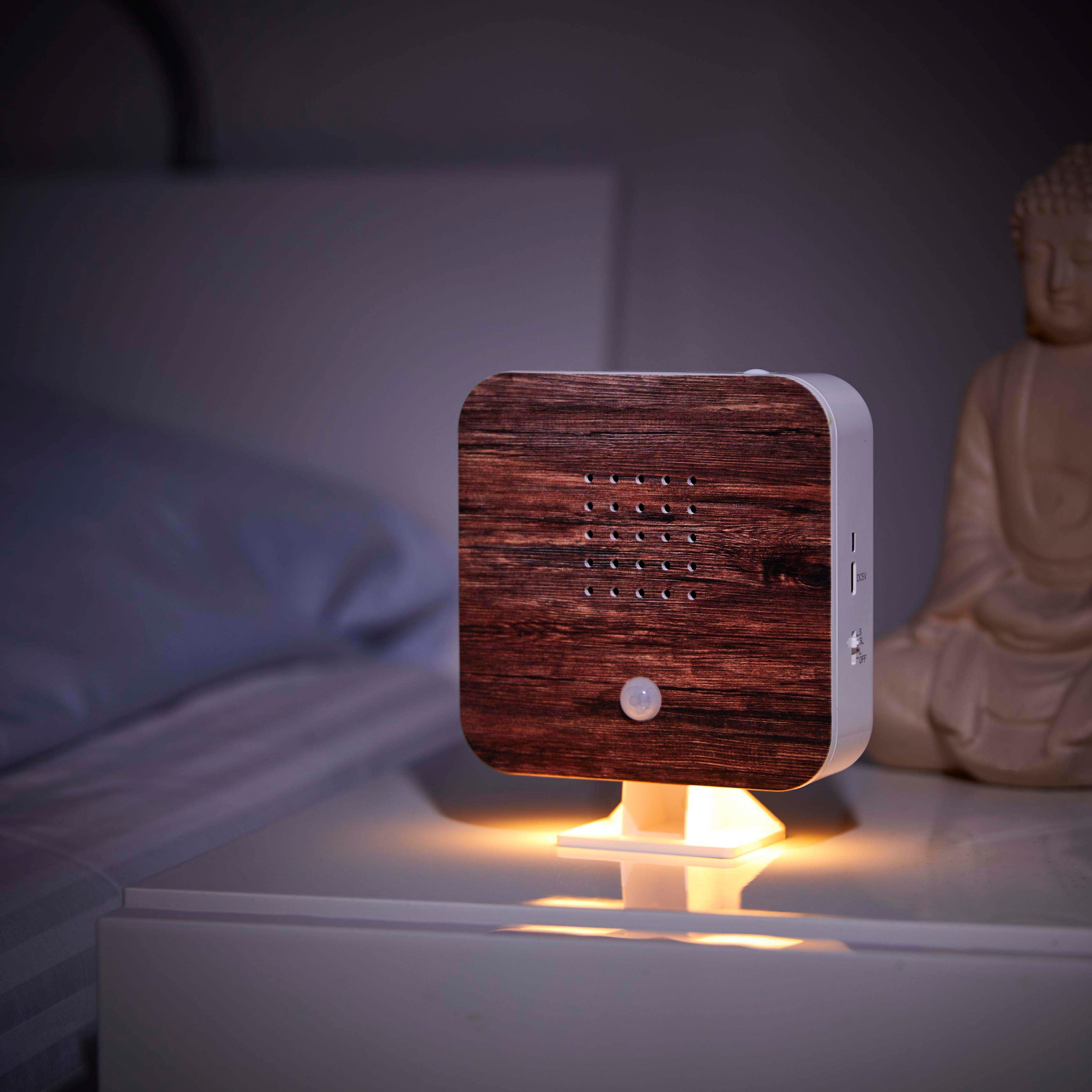 Northpoint LED Dekolicht Naturgeräuschebox Vogelzwitscher Bewegungsmelder Licht Aufladbar – Bild 5 von 5