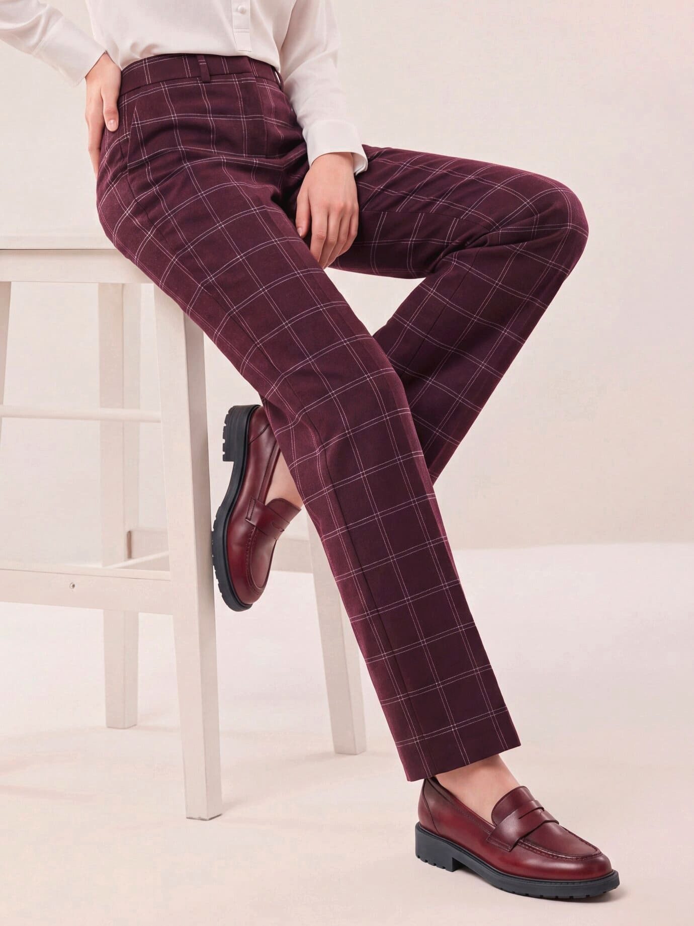 Walbusch Marlene-Hose Damen Marlene Hose aus Premium Flanell Regular fit, modern