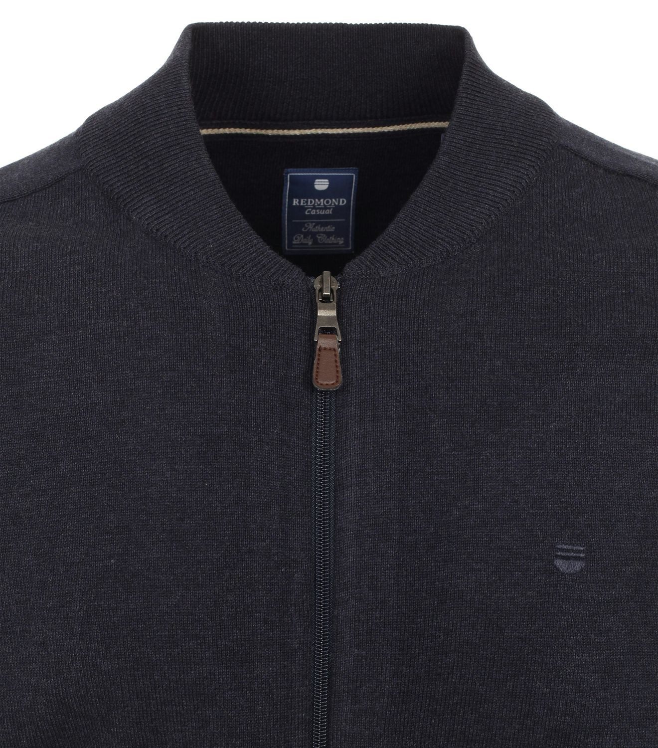 Redmond Strickjacke 685 (1-tlg) mit kleinem Stehkragen günstig online kaufen