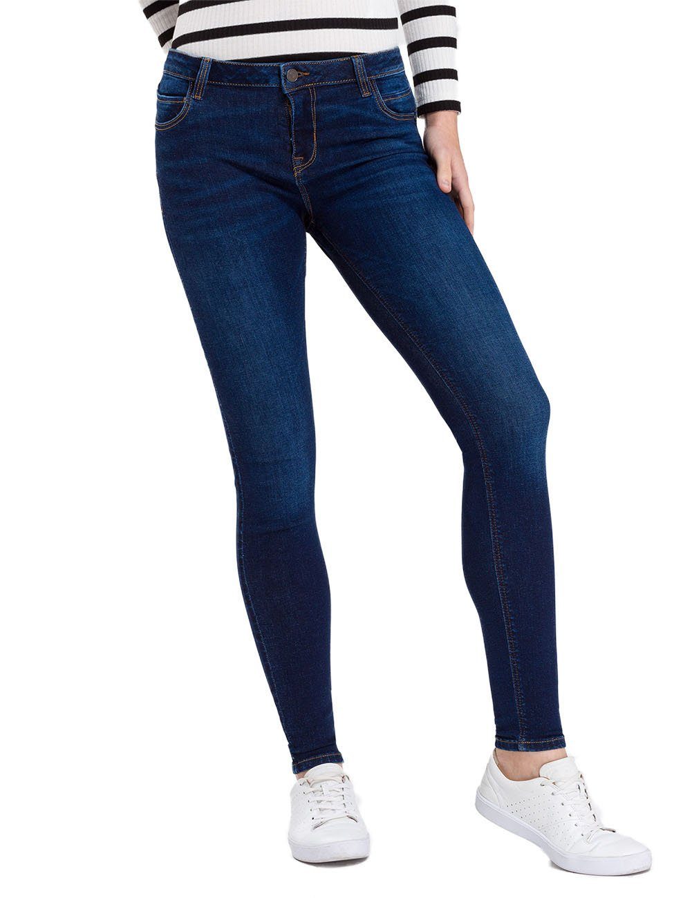 Jeanshose Skinny-fit-Jeans mit Stretch JEANS® Page CROSS