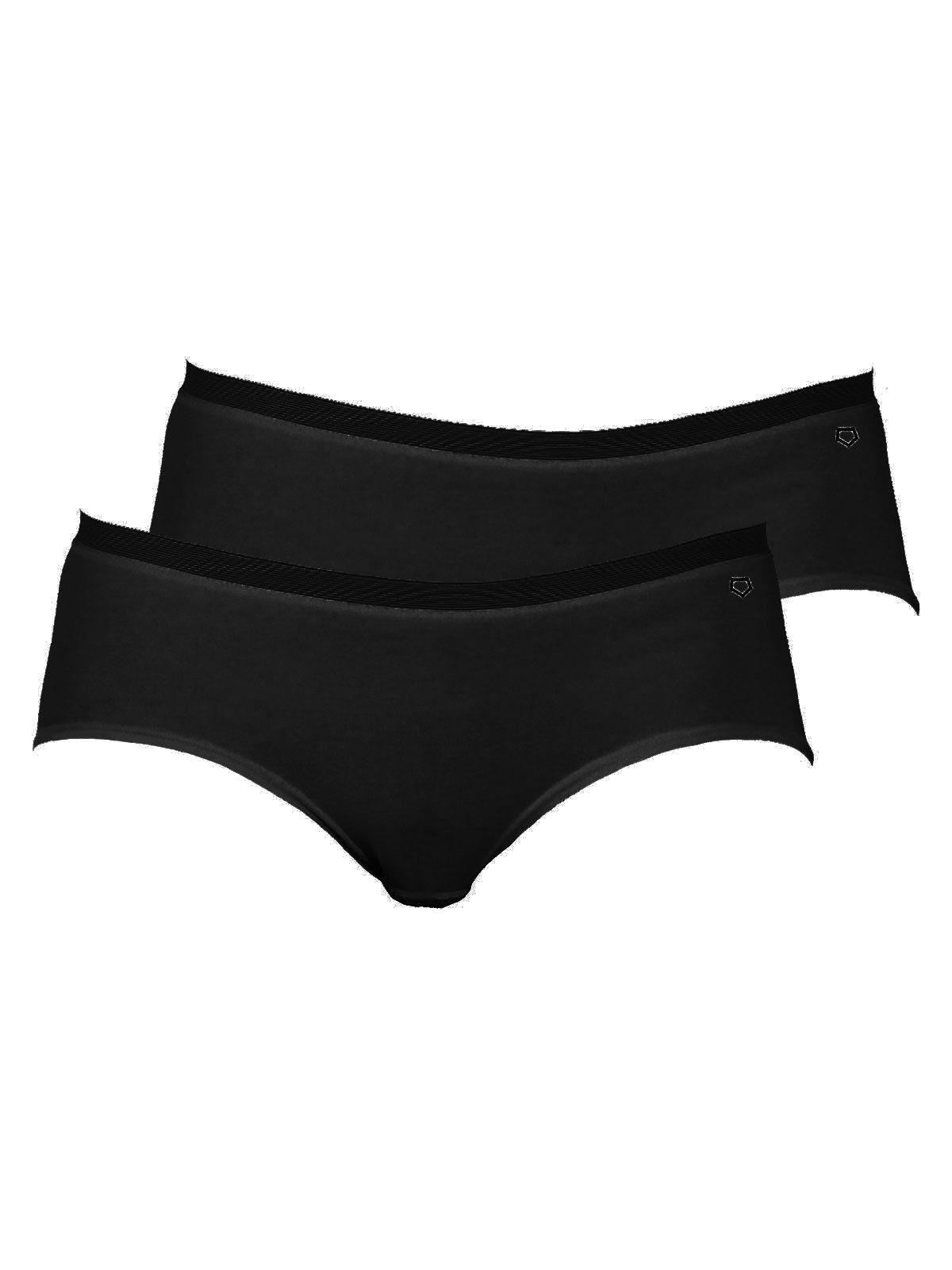Panty 2er Pack Damen Hipsterpanty Baumwolle-Elasthan