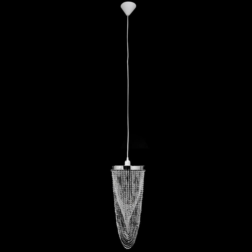 vidaXL Deckenleuchten 22 x 58 cm Glas Lampe Kronleuchter Leuchter Deckenlampe Deckenleuchte