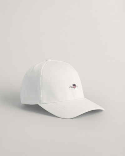 Gant Baseball Cap Neutral Unisex High Shield Basecap mit Logostickerei vorne, 100% Baumwolle, Classic