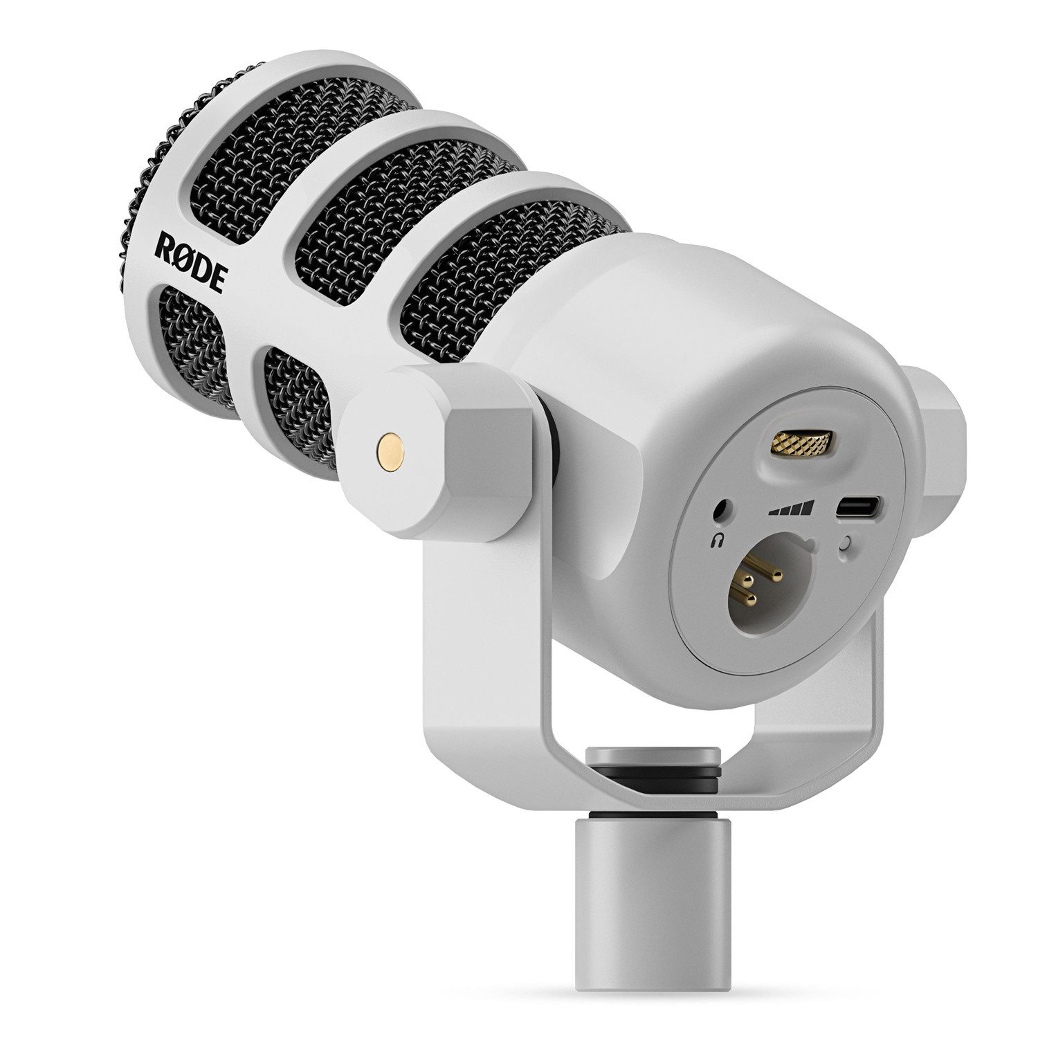 RØDE Mikrofon Rode Mikrofon Podmic USB Weiss (Set), hochwertiges Mikrofon