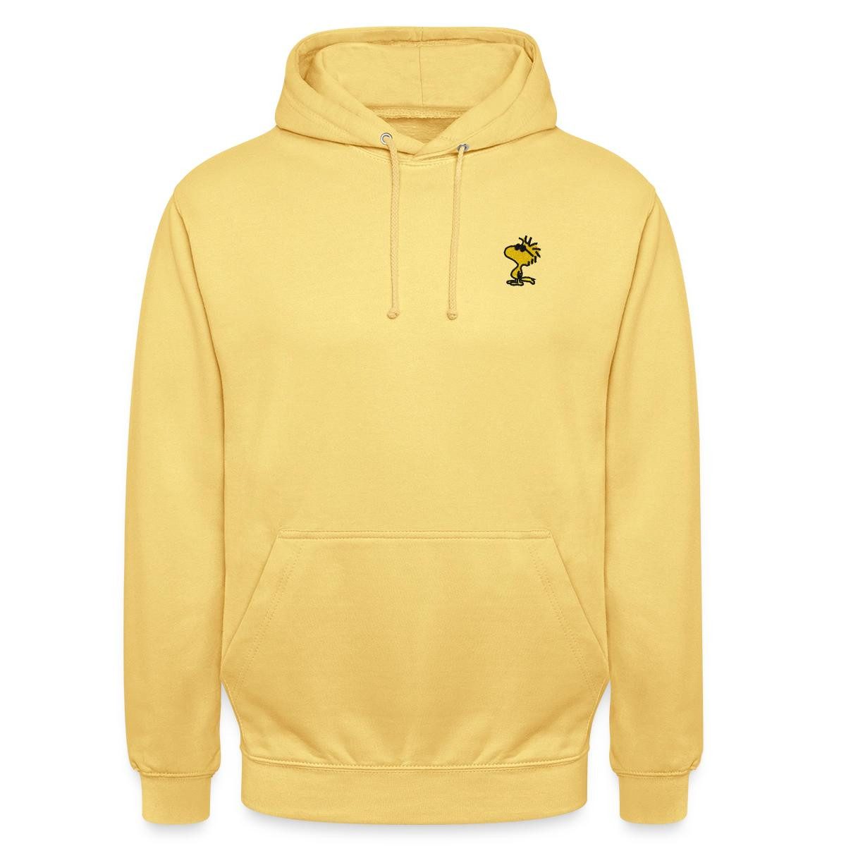 Spreadshirt Hoodie Peanuts Woodstock Sonnenbrille Stick Unisex Hoodie (1-tlg)