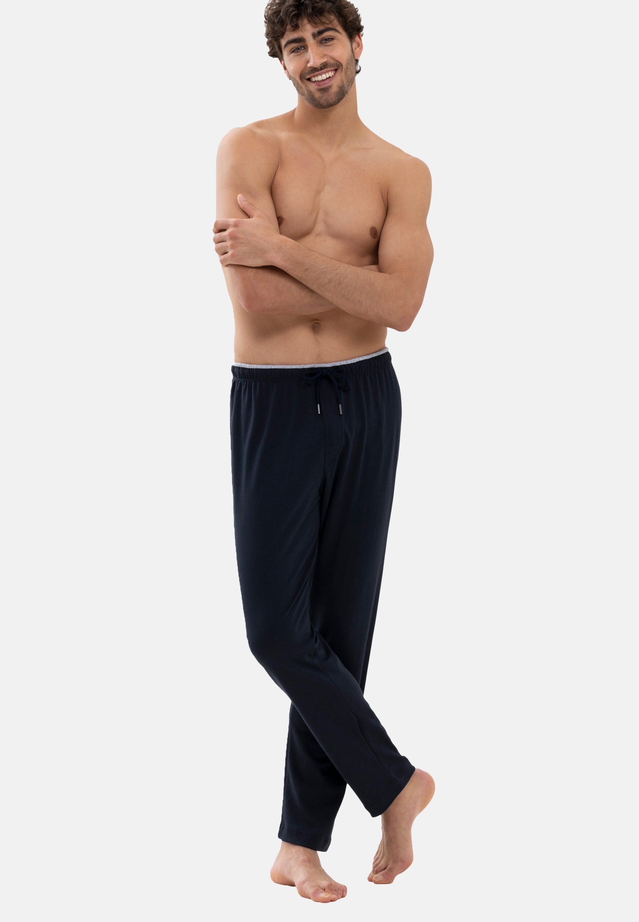 Mey Schlafhose NSTEX (1-tlg) - Schlafanzug Baumwolle In Hose legerer 2.0 Passform 