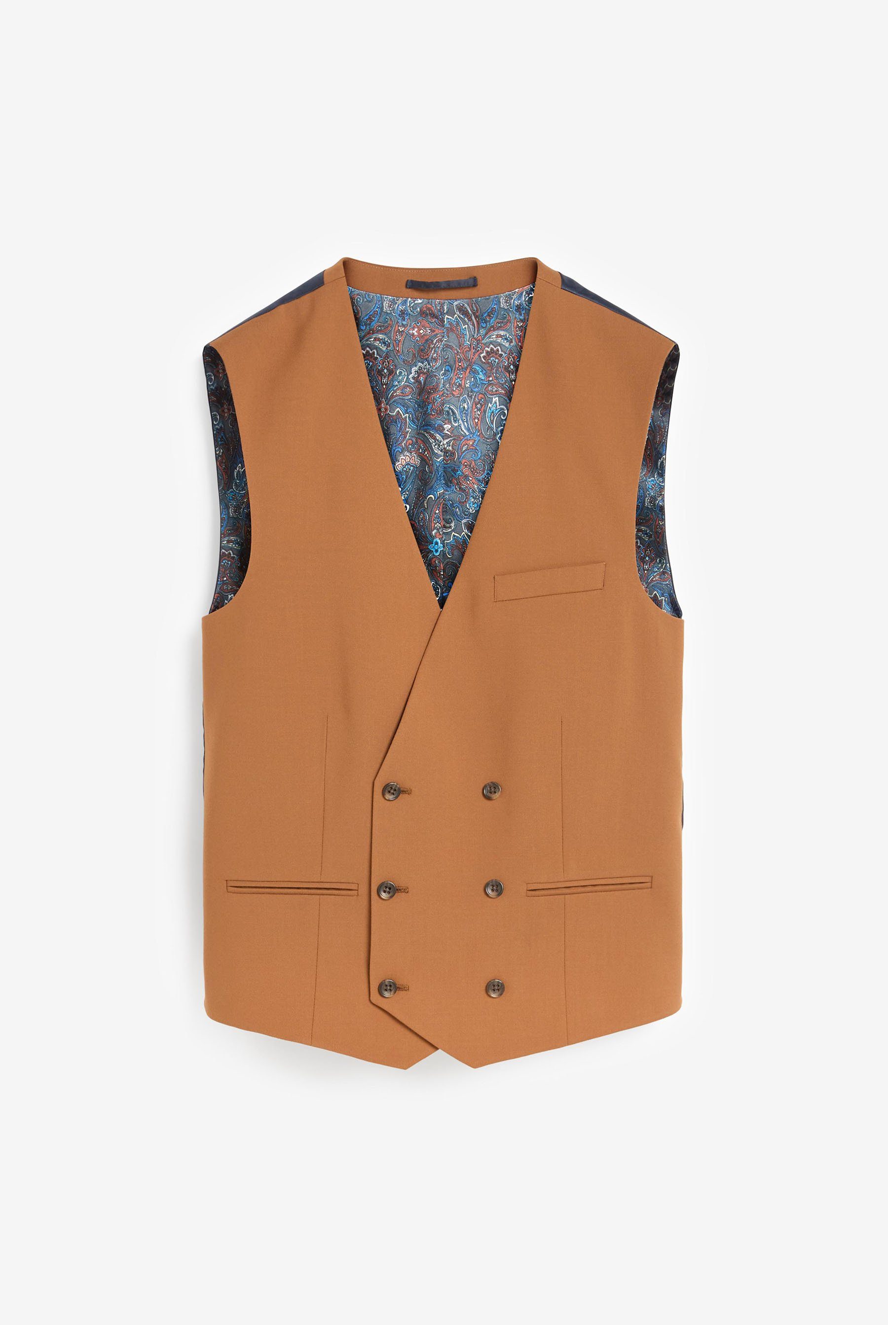 Next Anzugweste Zweireiher: Weste (1-tlg)