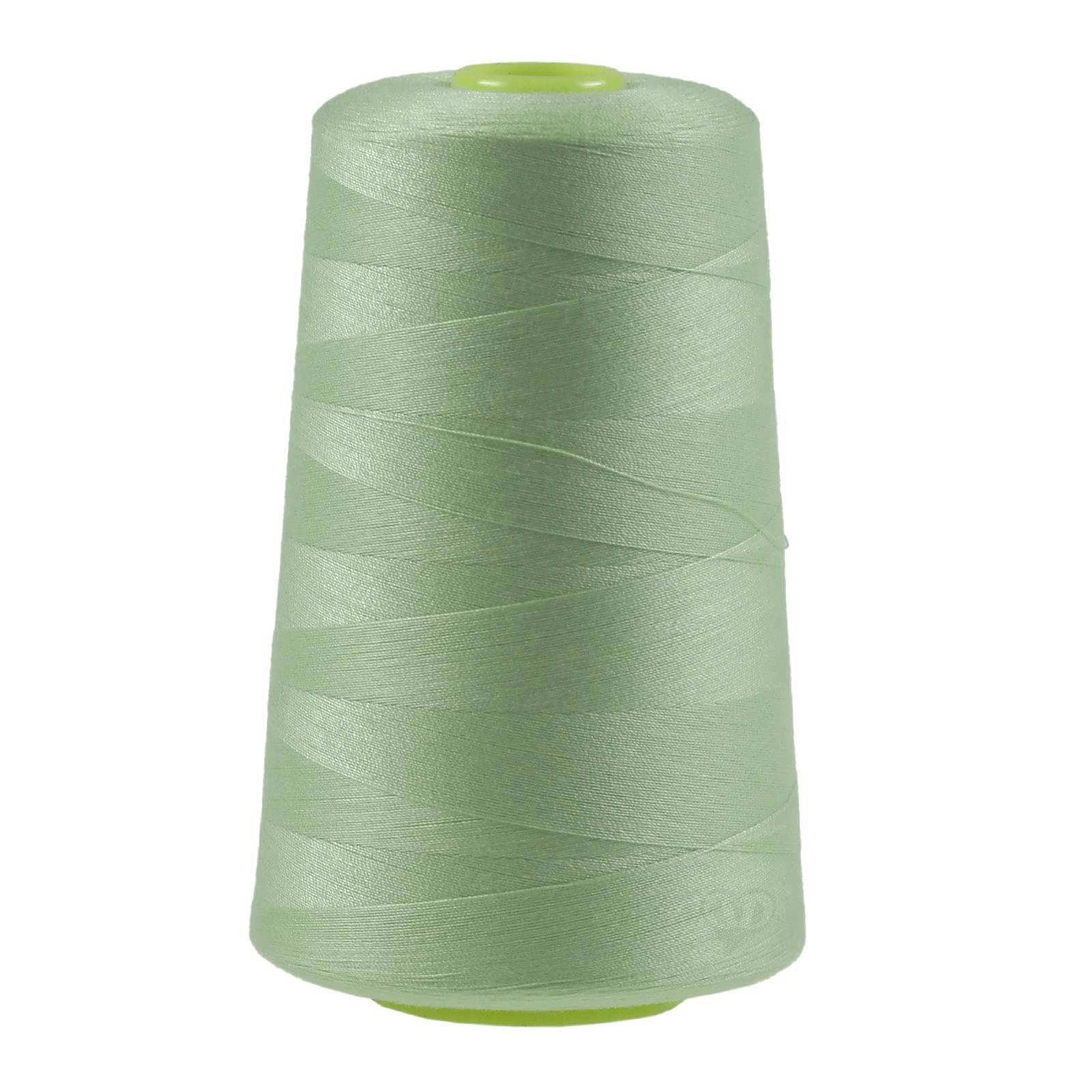 maDDma 4572m Qualitäts Overlock-Garn Overlock-Nähgarn Polyestergarn Overlockgarn, 4572 m, A774 blassgrün