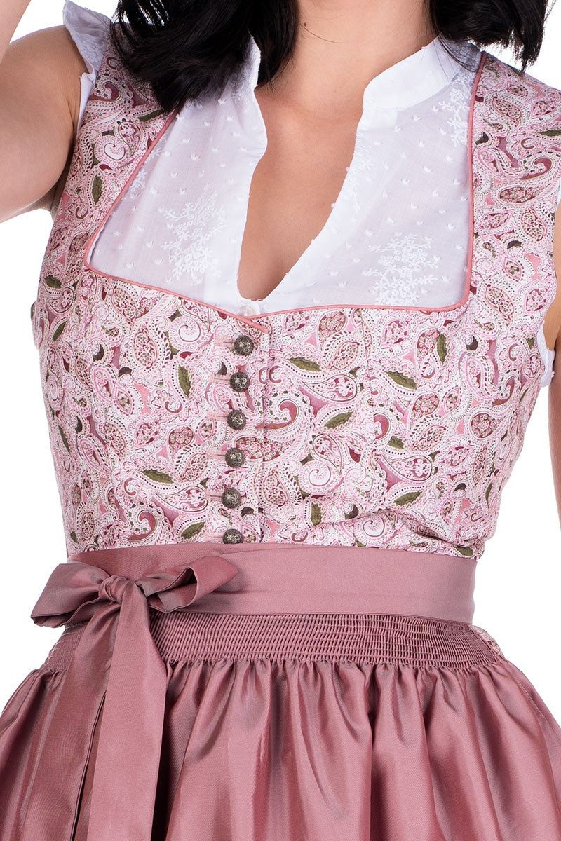 Berwin & Wolff Dirndl Midi Dirndl 2tlg. - PASQUALA - rosa günstig online kaufen
