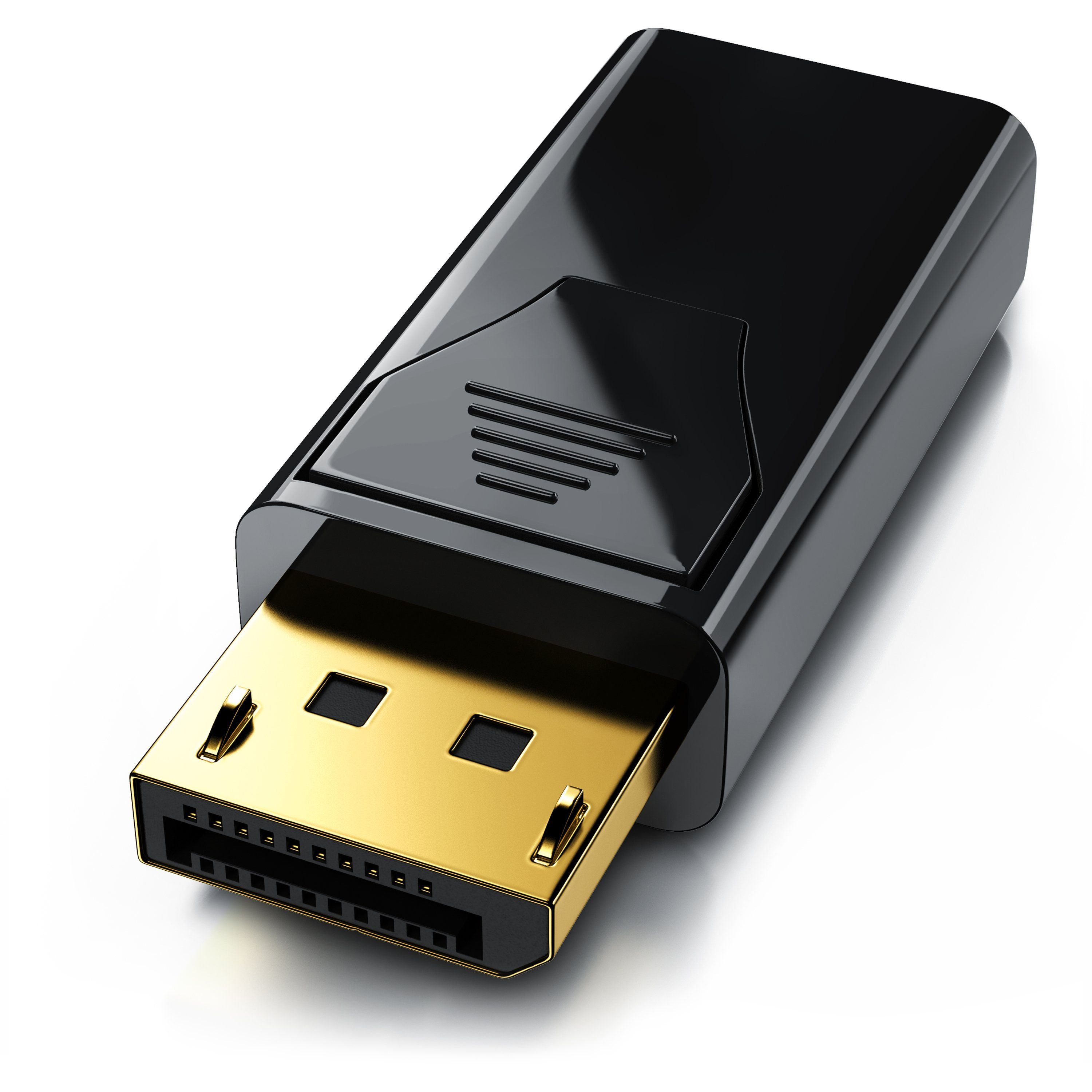 CSL Audio- & Video-Adapter DisplayPort zu HDMI Typ A, Ultra HD 4k DP zu HDMI Konverter