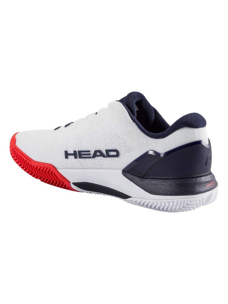 Head Revolt Pro 5.0 Clay/Sandplatz 2026 weiss/navyblau/rot Herren Tennisschuh