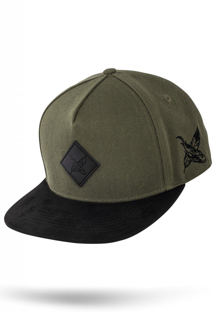 Blackskies Snapback Cap Port Louis Snapback Cap - Olive-Schwarz