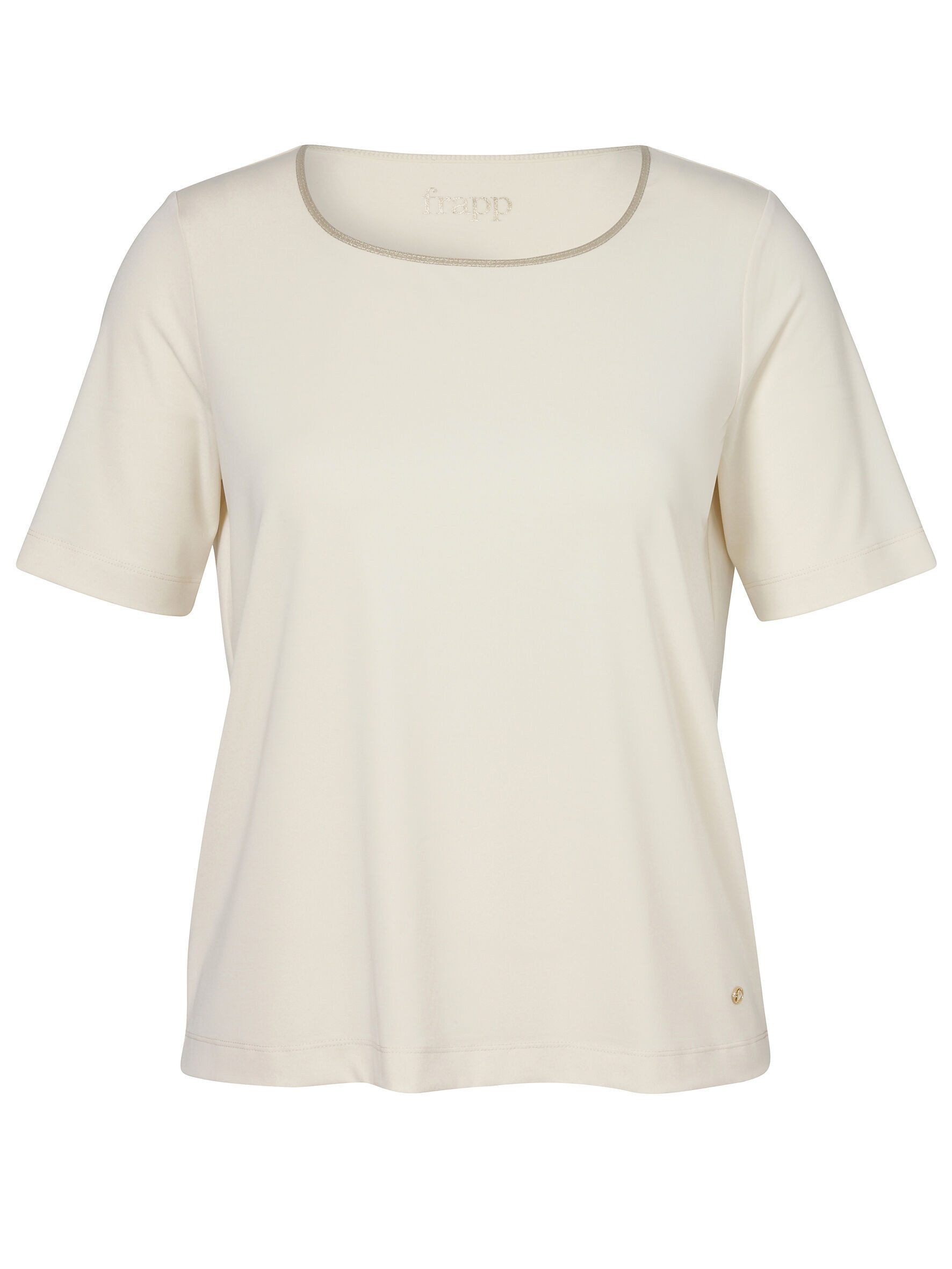 FRAPP Kurzarmshirt (1-tlg) Große Größen