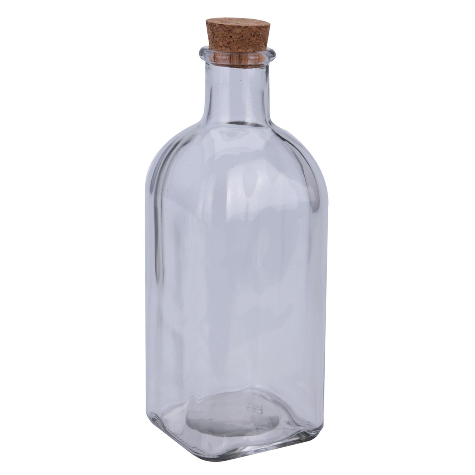 Neuetischkultur Vorratsglas Glasflasche mit Kork-Verschluss, Glas