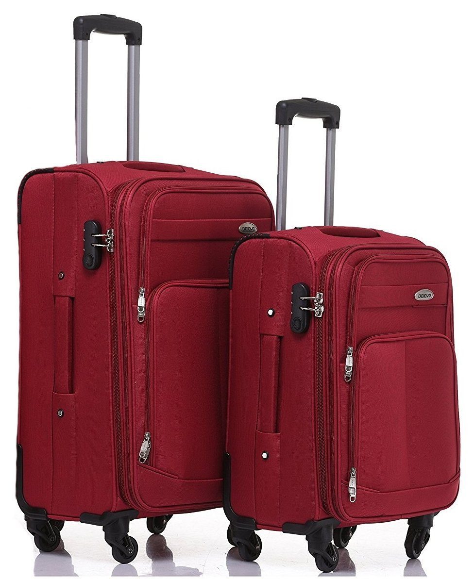 Beibye Kofferset Set 2-tlg. 64 + 54cm - 4 Rollen - Dehnfalte
