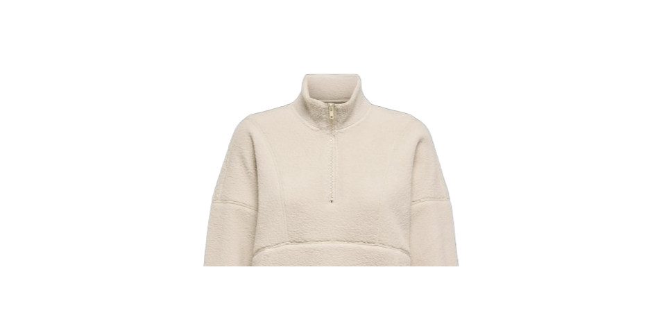 ONLY Play Fleeceshirt HZ Pullover Teddy SWT