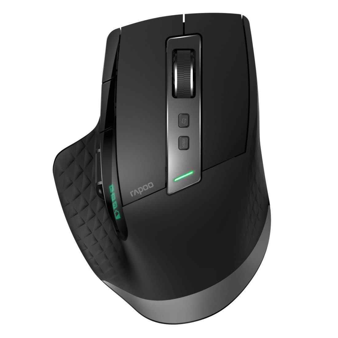 Rapoo MT750S, kabellose Multi-Mode-Maus, 3200 DPI ergonomische Maus  (Bluetooth), Automatisches Umschalten zwischen mehreren Geräten