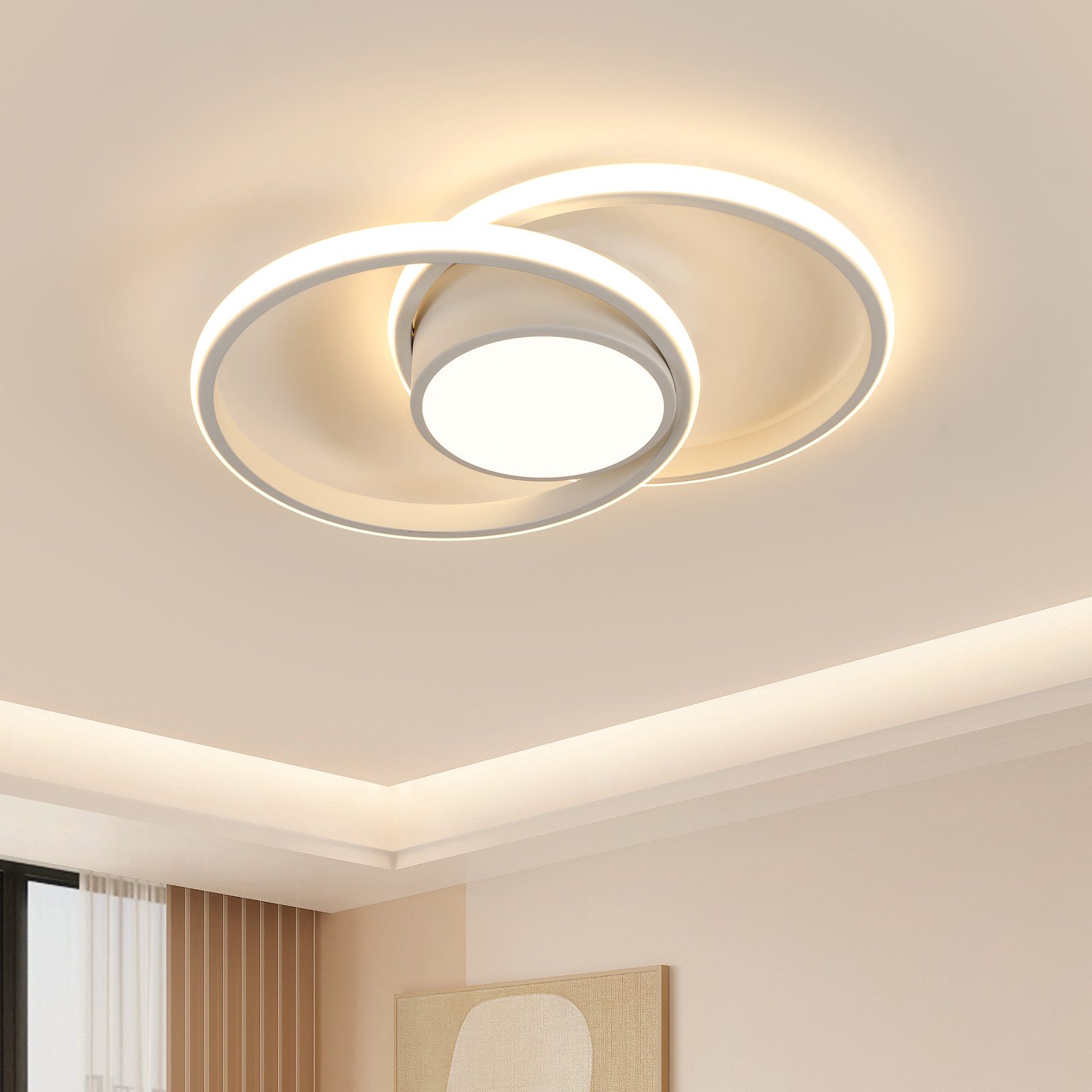 Goeco LED Deckenleuchte LED Energiesparlampe, runde günstig online kaufen