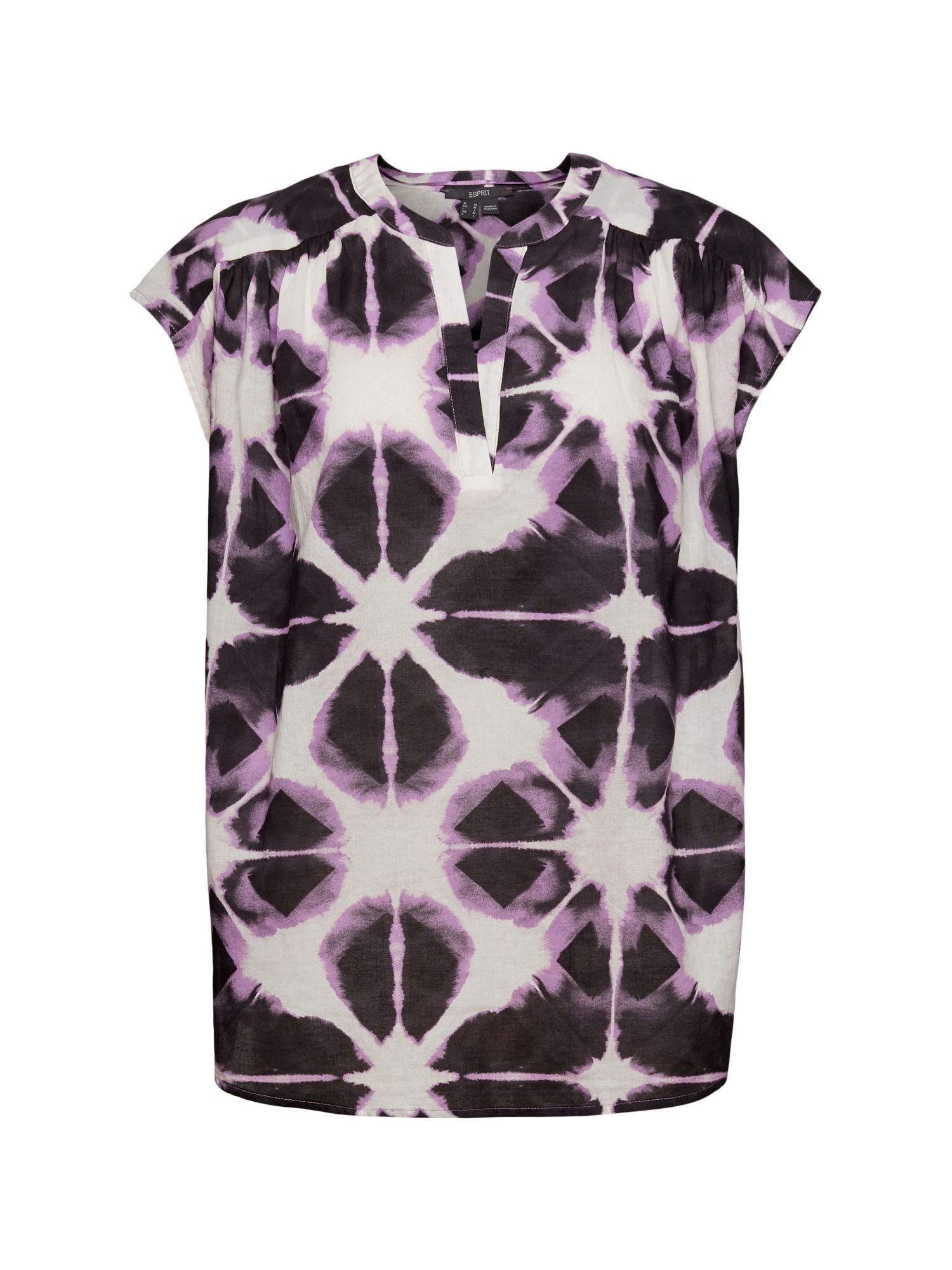 Esprit Collection Kurzarmbluse »Leichte Bluse mit Muster« online kaufen |  OTTO