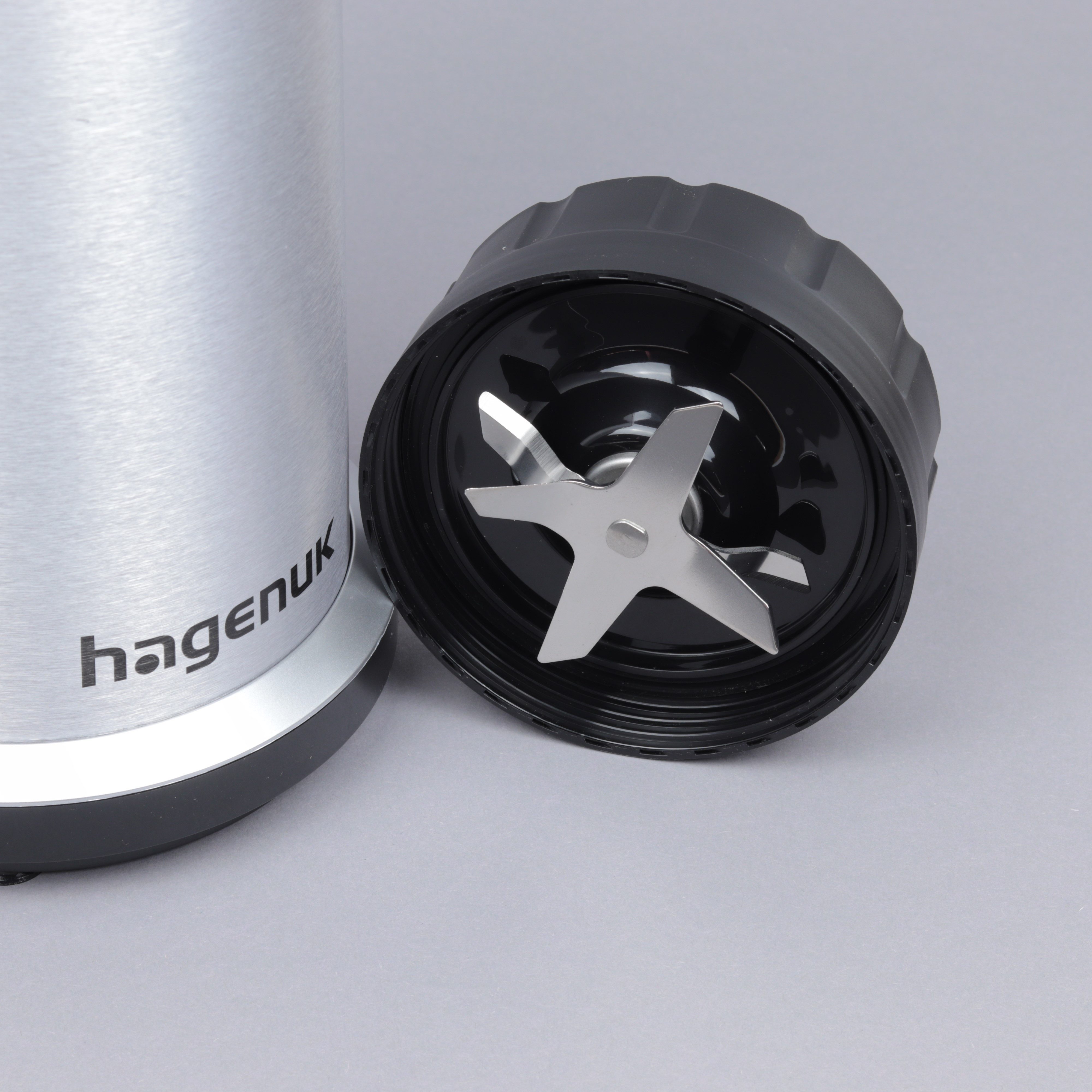 Hagenuk Standmixer Smart Blender, 1000 W, ca. 30.000 Umdrehungen pro Minute, BPA Frei, 6 Edelstahlklingen