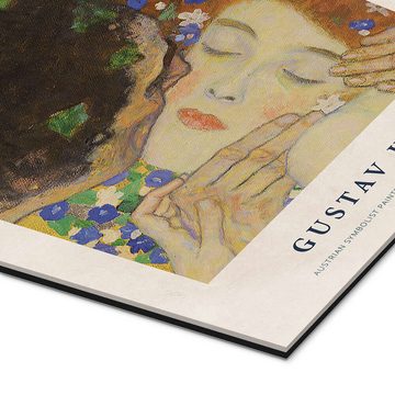 Posterlounge XXL-Wandbild Gustav Klimt, True Relaxation does not Exist for Me, Schlafzimmer Vintage Malerei