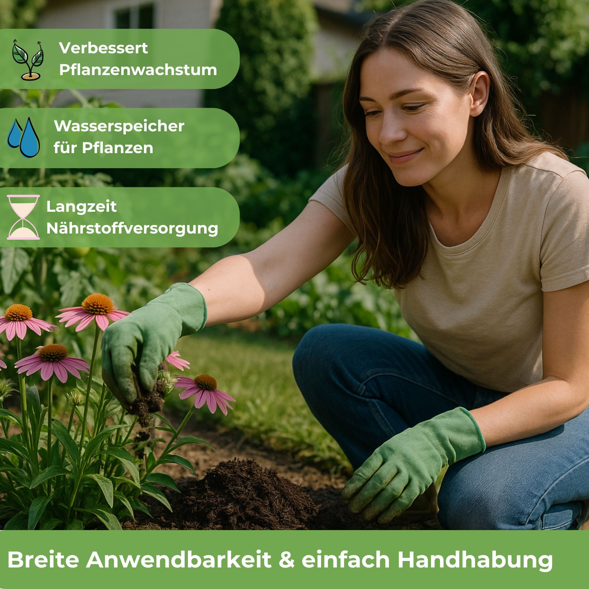 GartenAZ Universaldünger Pferdemist Champost Schöner Mist 50 Liter Pferdedung Pferdedünger