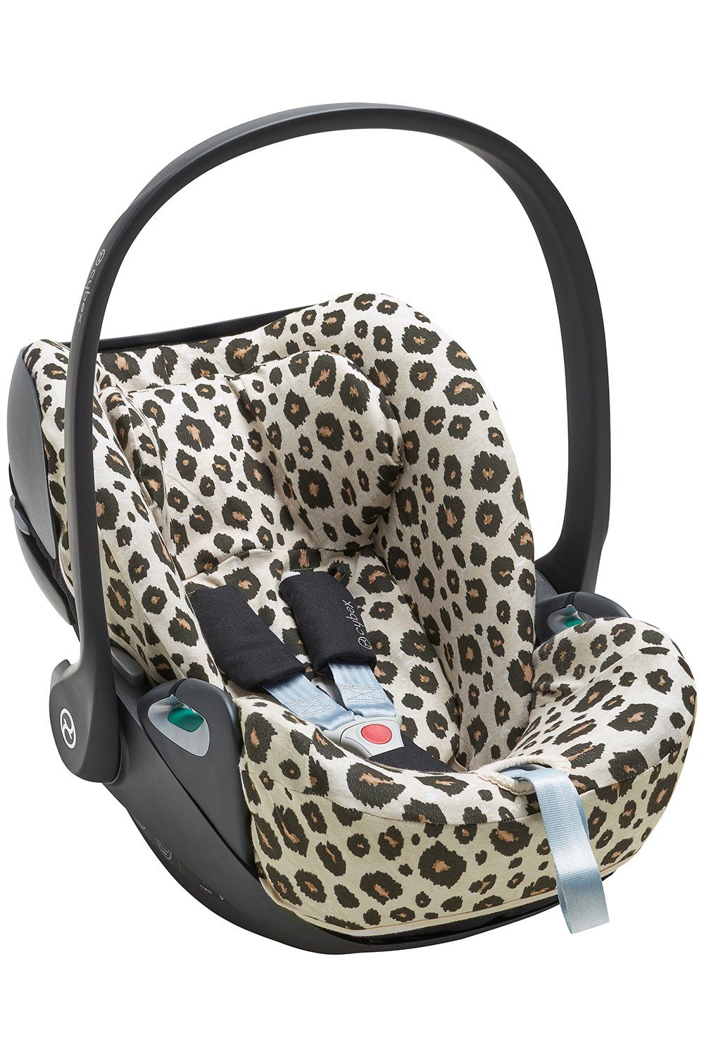 Meyco Baby Autositzbezug Leopard Sand Melange, 1-tlg., Gruppe 0 Cloud Z | Autositzbezüge