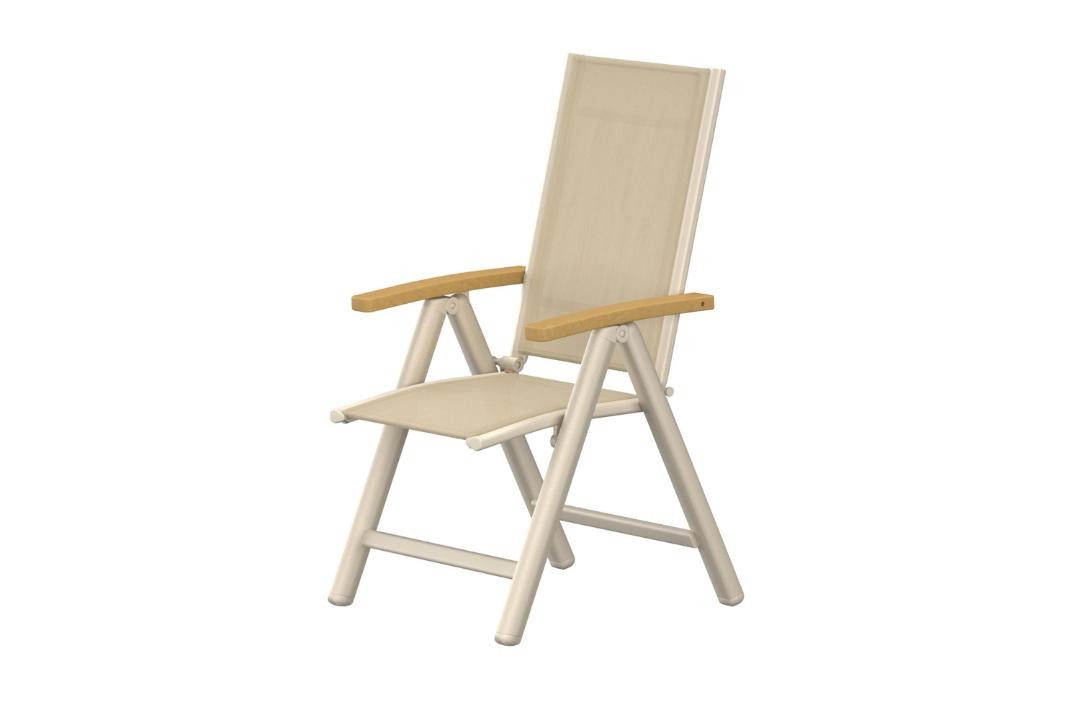 Venture Home Gartenstuhl 2er Set Panama Gartenstuhl beige. (1 St) – Bild 3 von 4