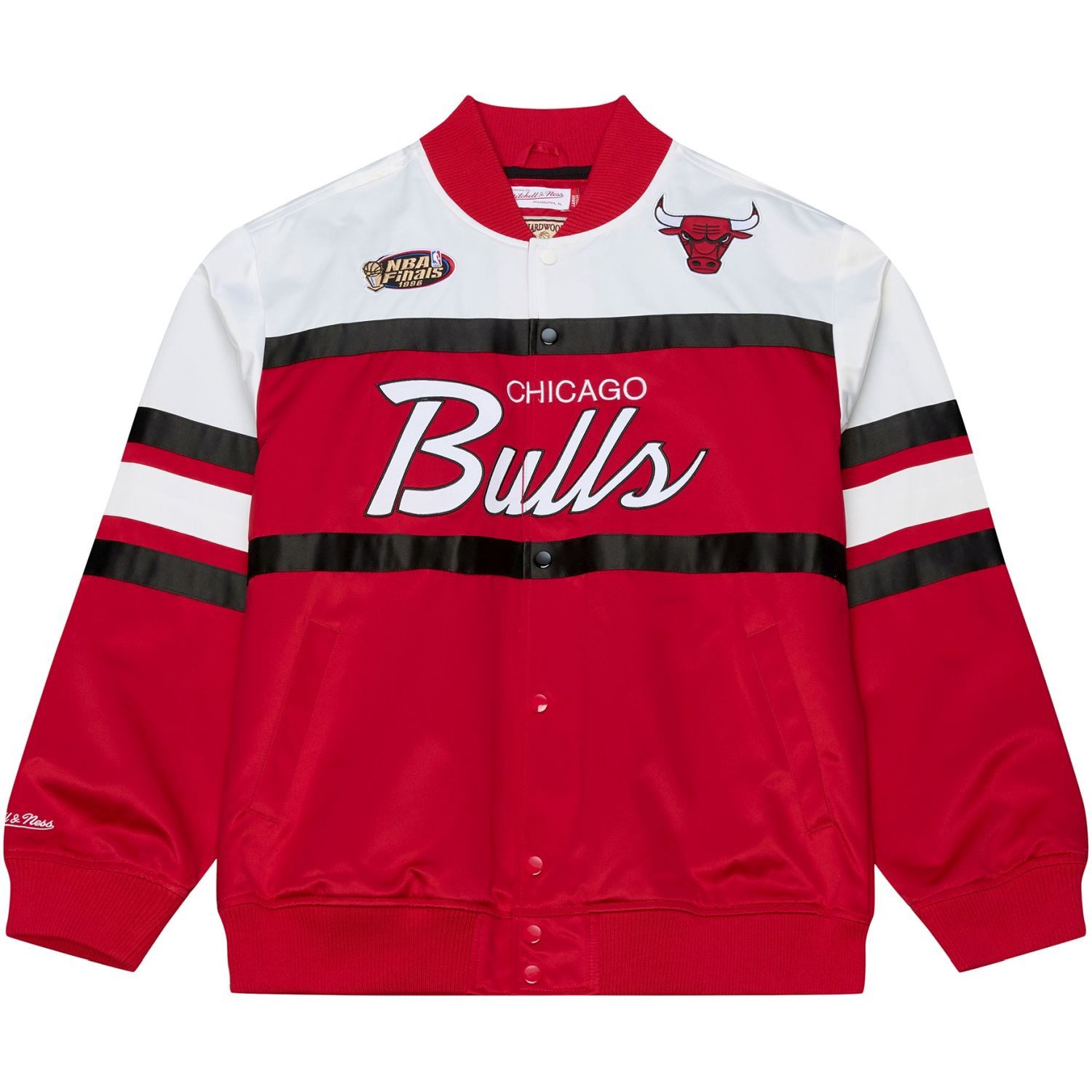 Mitchell & Ness Windbreaker Midweight Satin Varsity Chicago Bulls