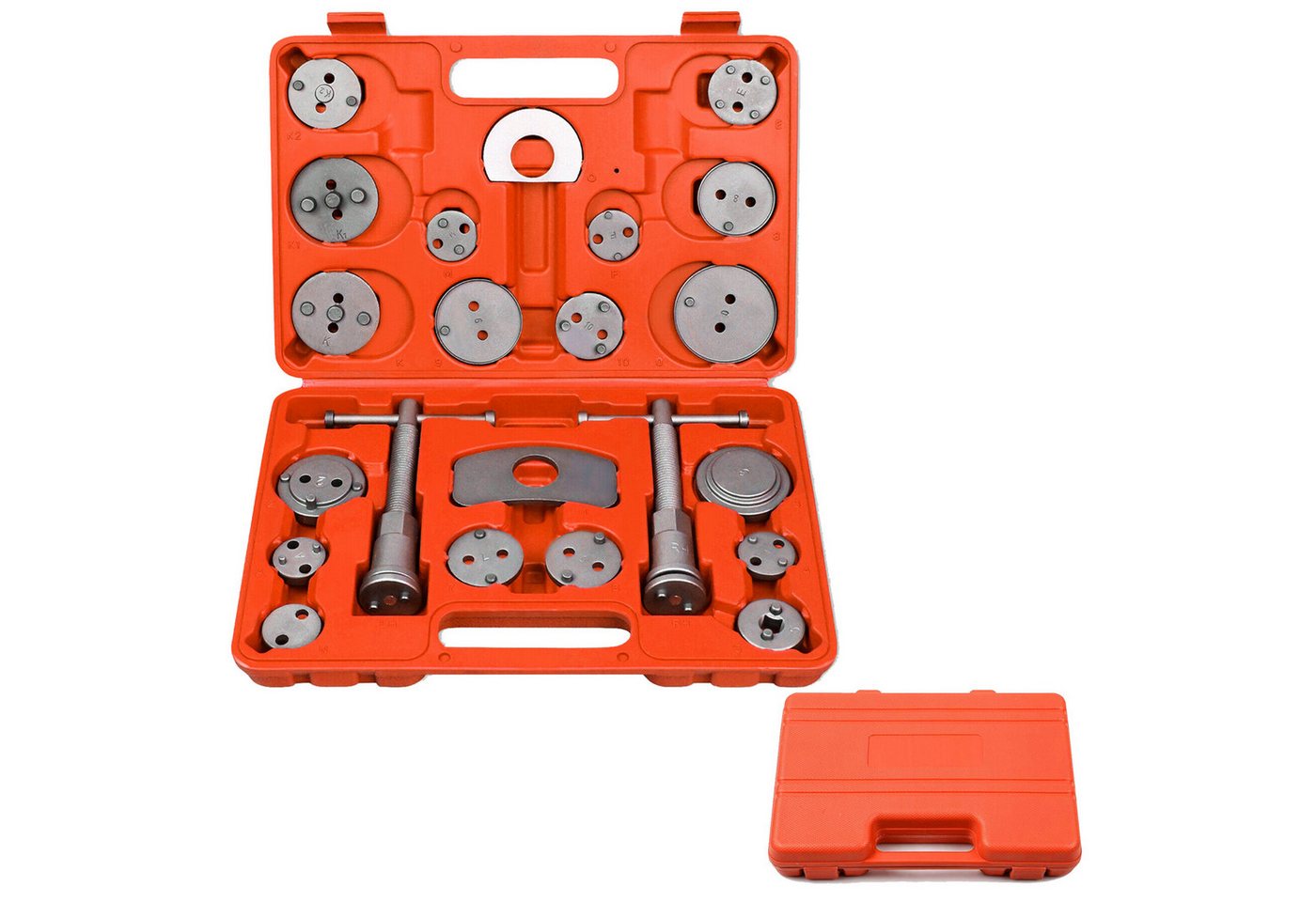 FIVMEN Montagewerkzeug 22 TLG. Bremskolbenrücksteller Bremssattel Kolbenrücksteller, Bremskolben Werkzeug Satz Bremsen Set