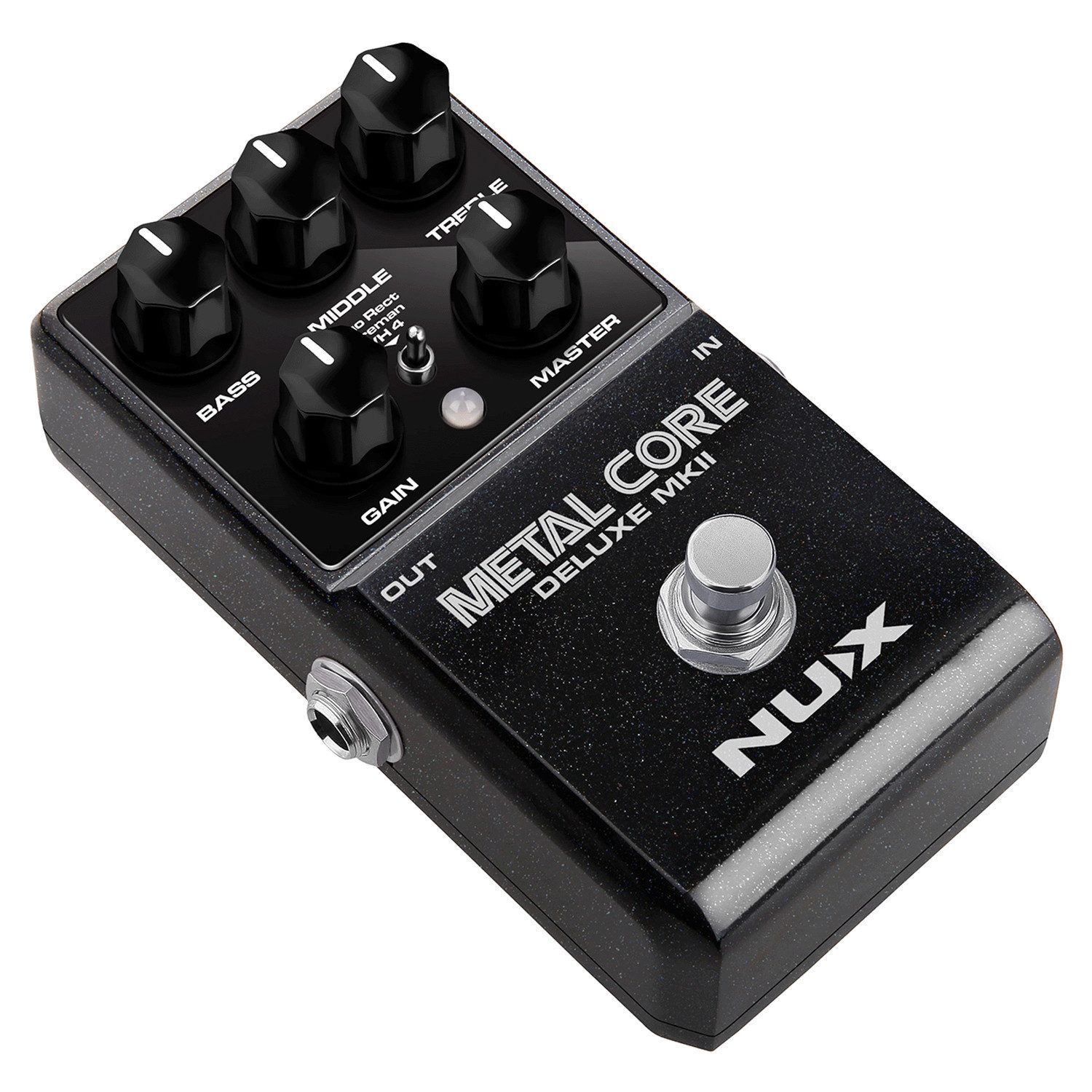 Nux E-Gitarre Nux Effektgerät Metal Core Deluxe MKII Preamp Pedal, Digital, Hochwertig