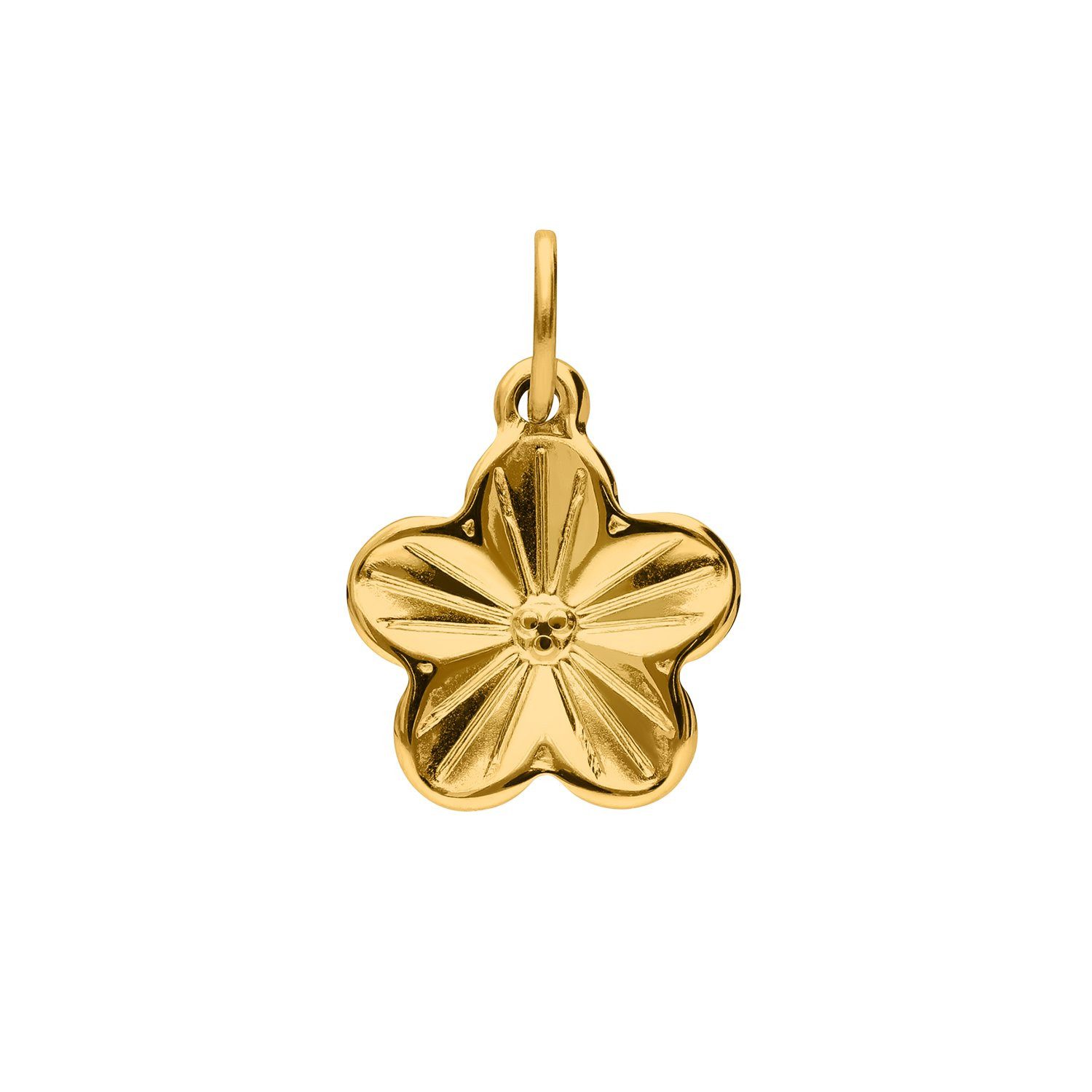 LUCARDI Kettenanhänger Anhänger - Stahl - Gold - Damen