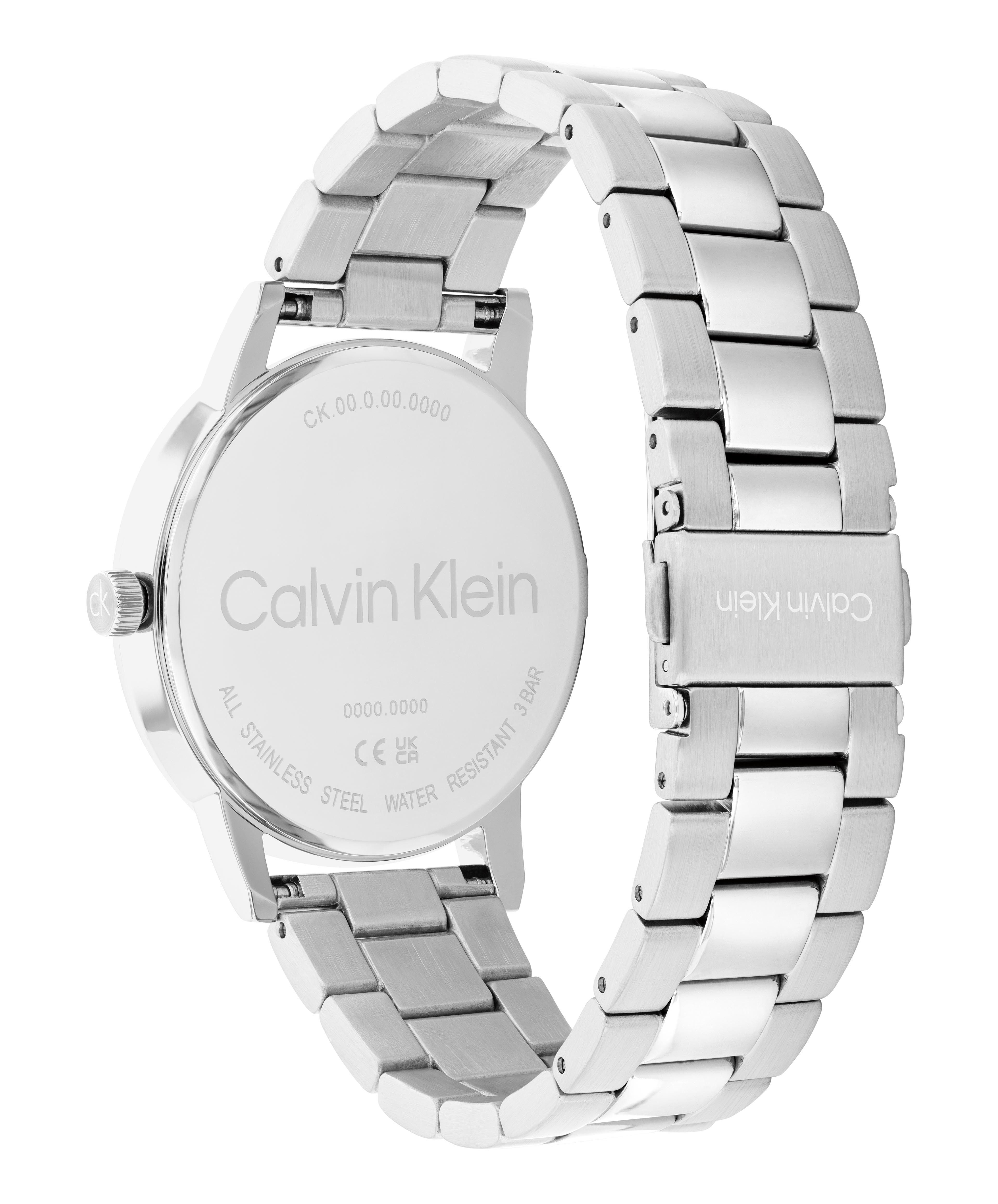 Calvin Klein Quarzuhr CK Linked 25200500, Armbanduhr, Damenuhr, Edelstahlarmband, analog