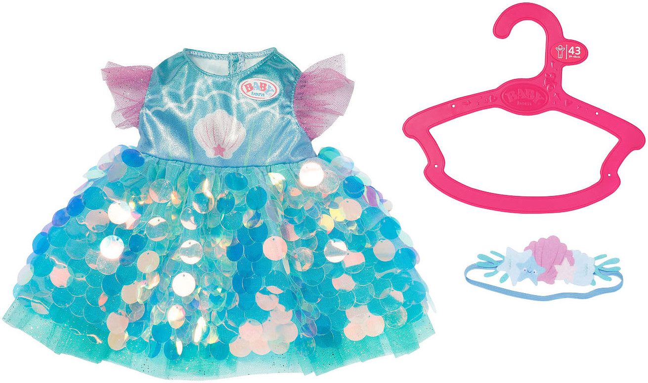 Baby Born Puppenkleidung Meerjungfrau-Outfit, 43cm