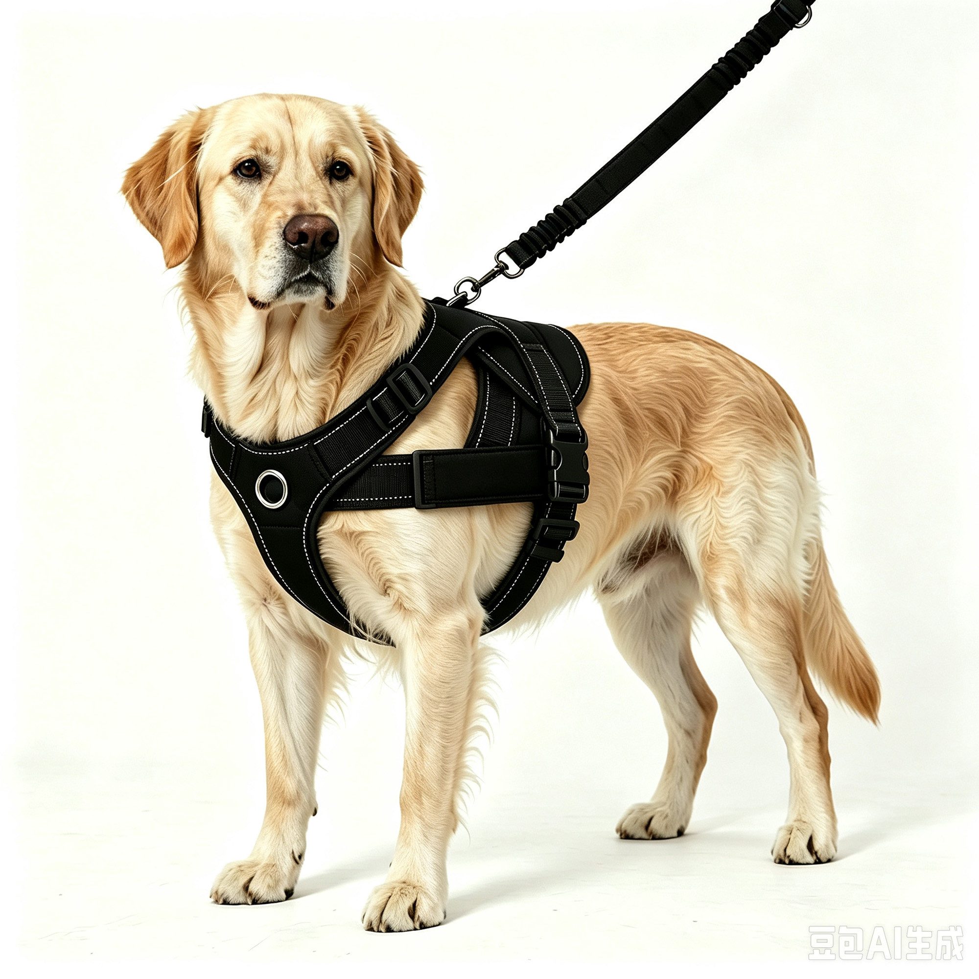 ibettertec Hundeweste Hundegeschirr, Anti-Zug Geschirr, Brustgeschirr, Training, Zugentlastendes Design, Weiche Polsterung