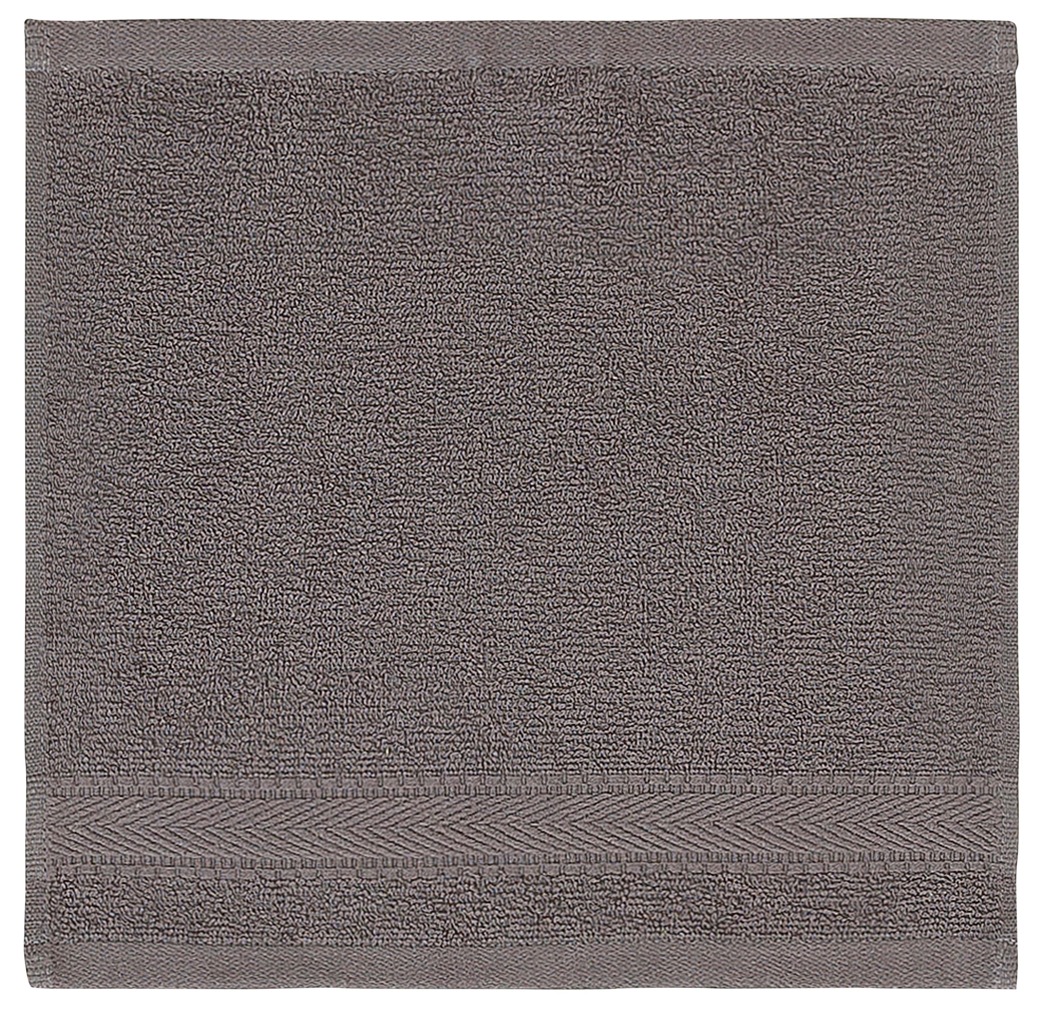 my home Handtuch Set Afri, Duschtücher, Handtücher, Gästetücher, Seiftücher, Walkfrottee (Set, 10-St), zweifarbig, 100% Baumwolle, weich, mit Bordüre. Reduzierter Preis € 33,99. Unverbindliche Preisempfehlung € 77,99