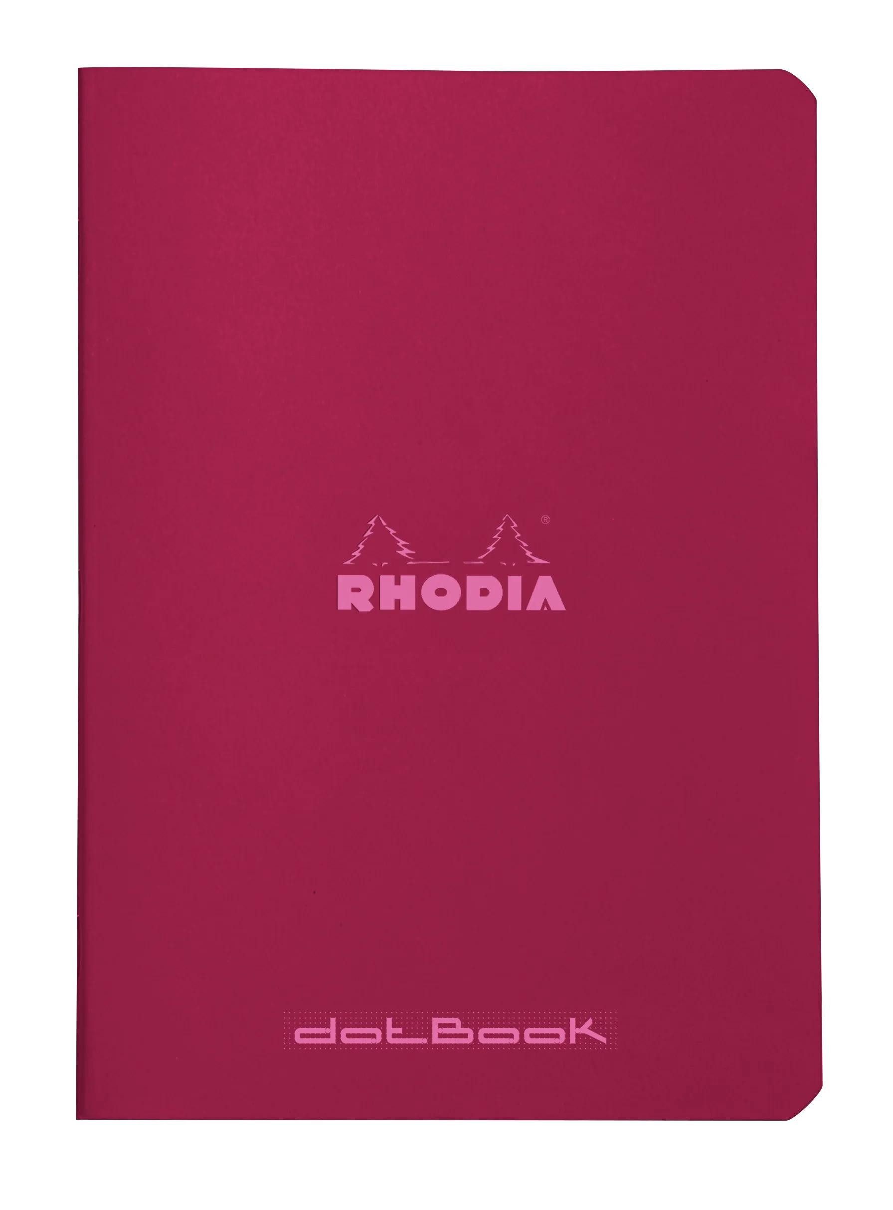 Rhodia Einsteck-Fotoalbum 10x Rhodia A5 Pflaume Dot 80 Bl 119011C, Heft (geheftet)
