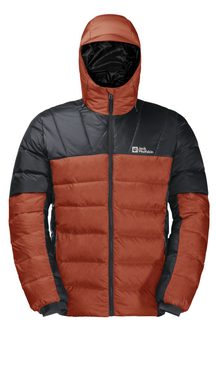 Jack Wolfskin Funktionsjacke NEBELHORN DOWN HOODY M aus recyceltem Polyamid