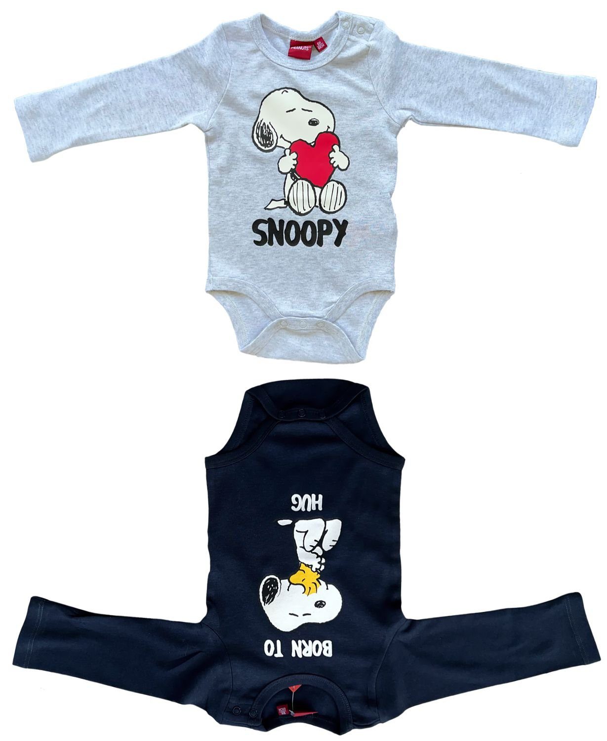 Snoopy Strampler Snoopy Jungen Bodys Strampler Baby Overall 62 68 80 86 92