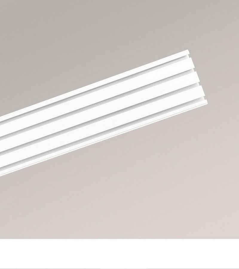 Sichtschutzbefestigung »Vorhangschiene 4 Innenläufe«, WINDOW FASHION AG, (1-tlg), LxHxB 115x1.3x6.1cm