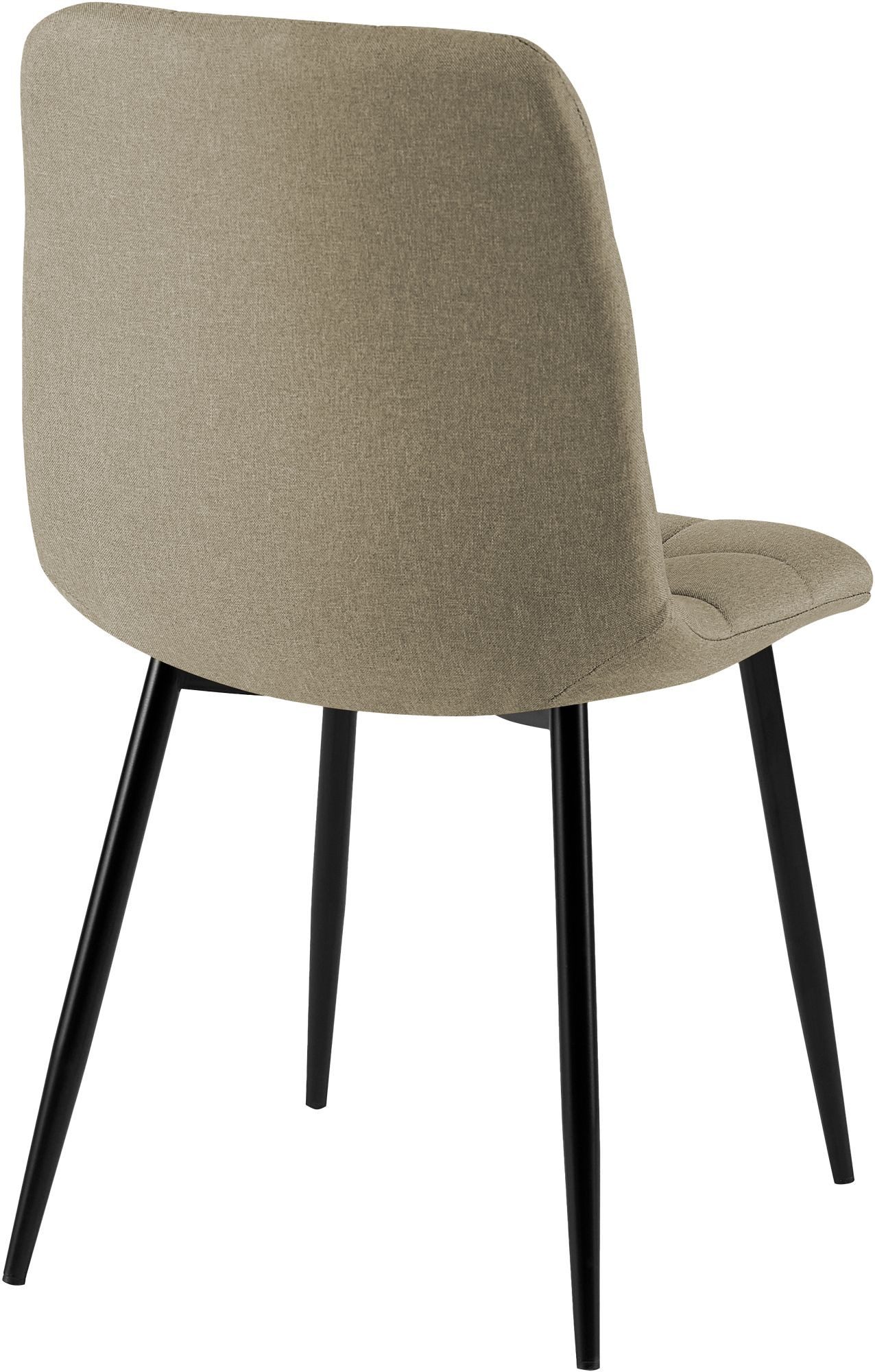 CLP Esszimmerstuhl Tilde (4er Set), mit Rückenlehne, bis 150 kg