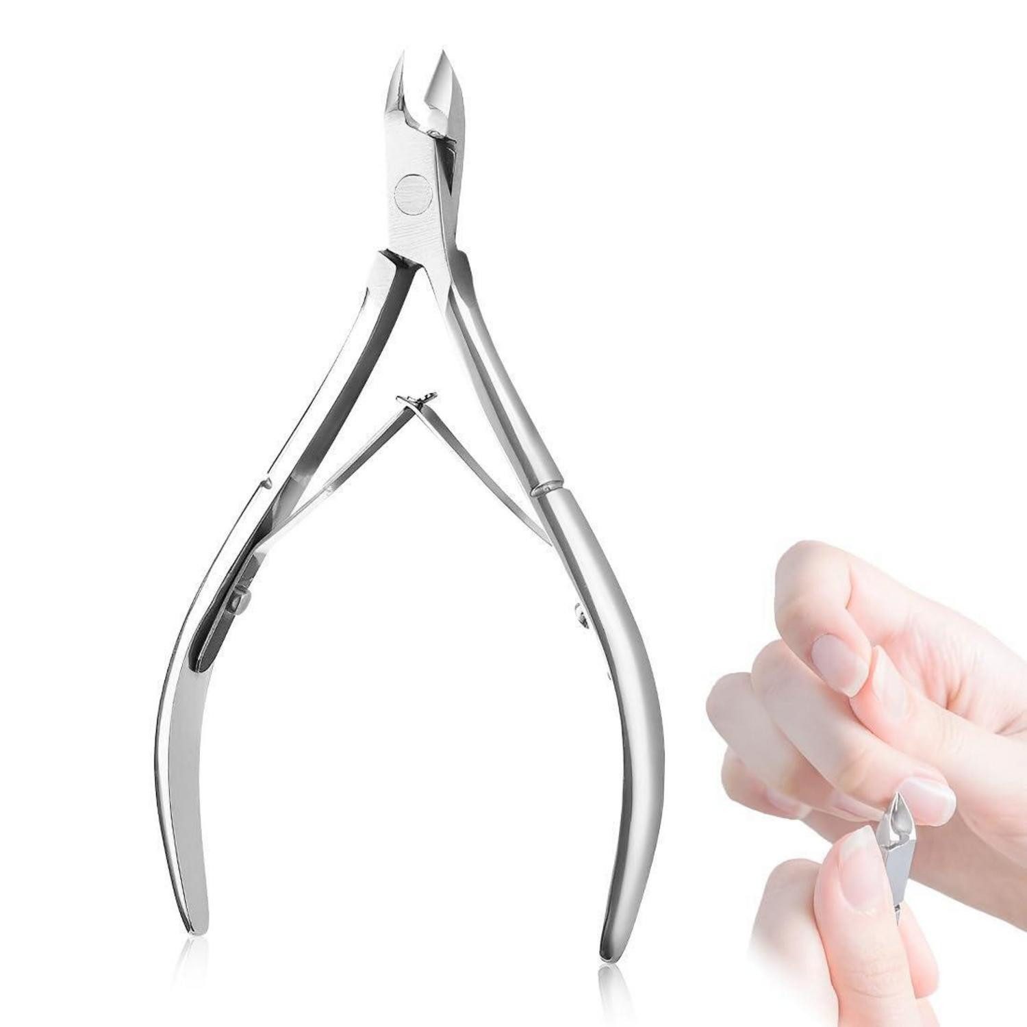 LuxusKollektion Nagelhautentferner Nagelhautschere Edelstahl Professional