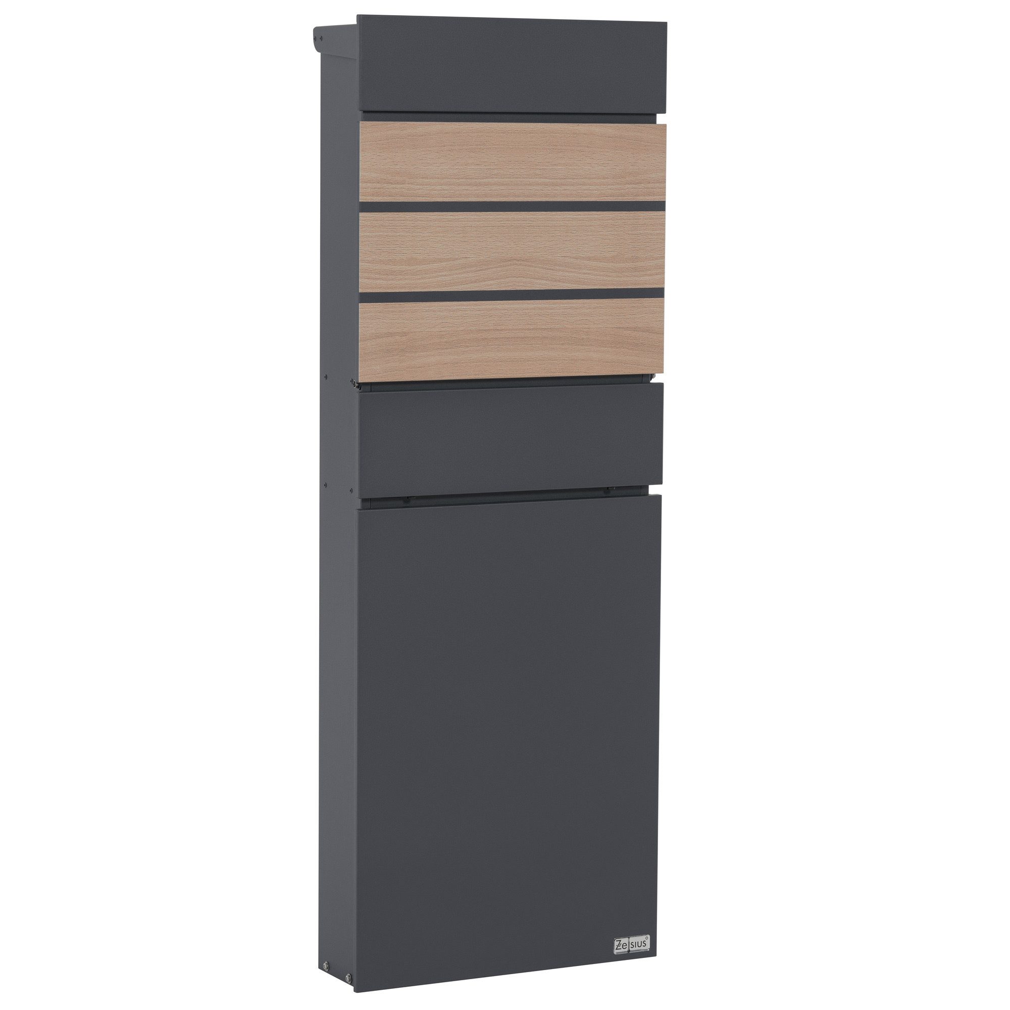 Zelsius Standbriefkasten Briefkasten mit Zeitungsfach, Standbriefkasten, An günstig online kaufen