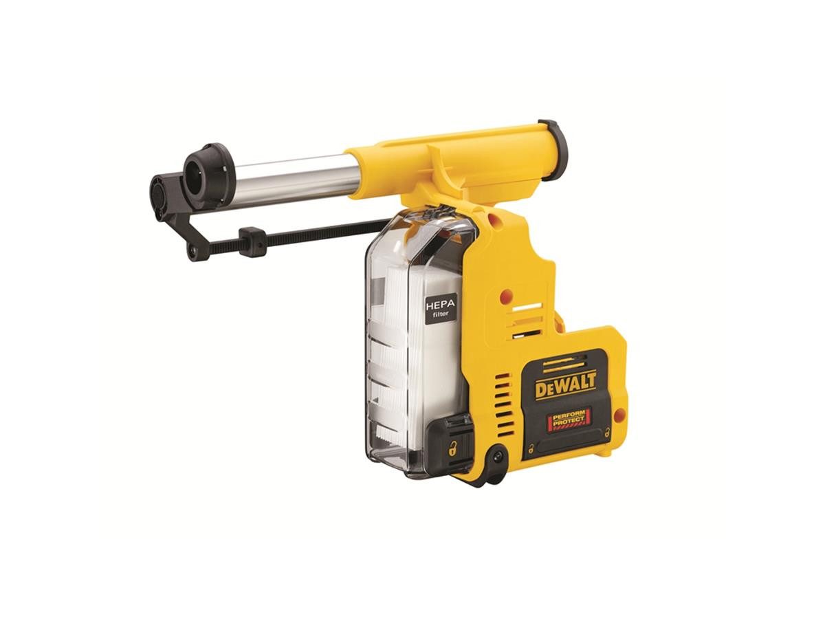 DeWalt Absauganlage DeWalt Absaugsystem für 18V Akku-Kombihammer, inkl. HEPA-Filter