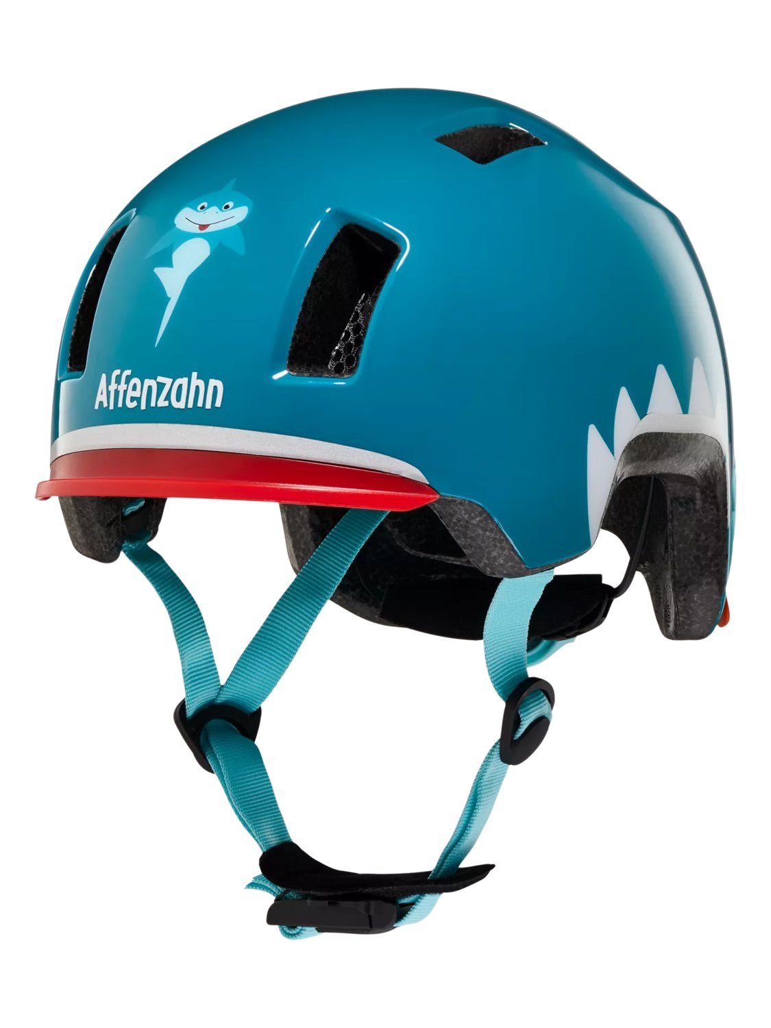 Affenzahn Kinderfahrradhelm Fahrradhelm, mit integriertem Rücklicht